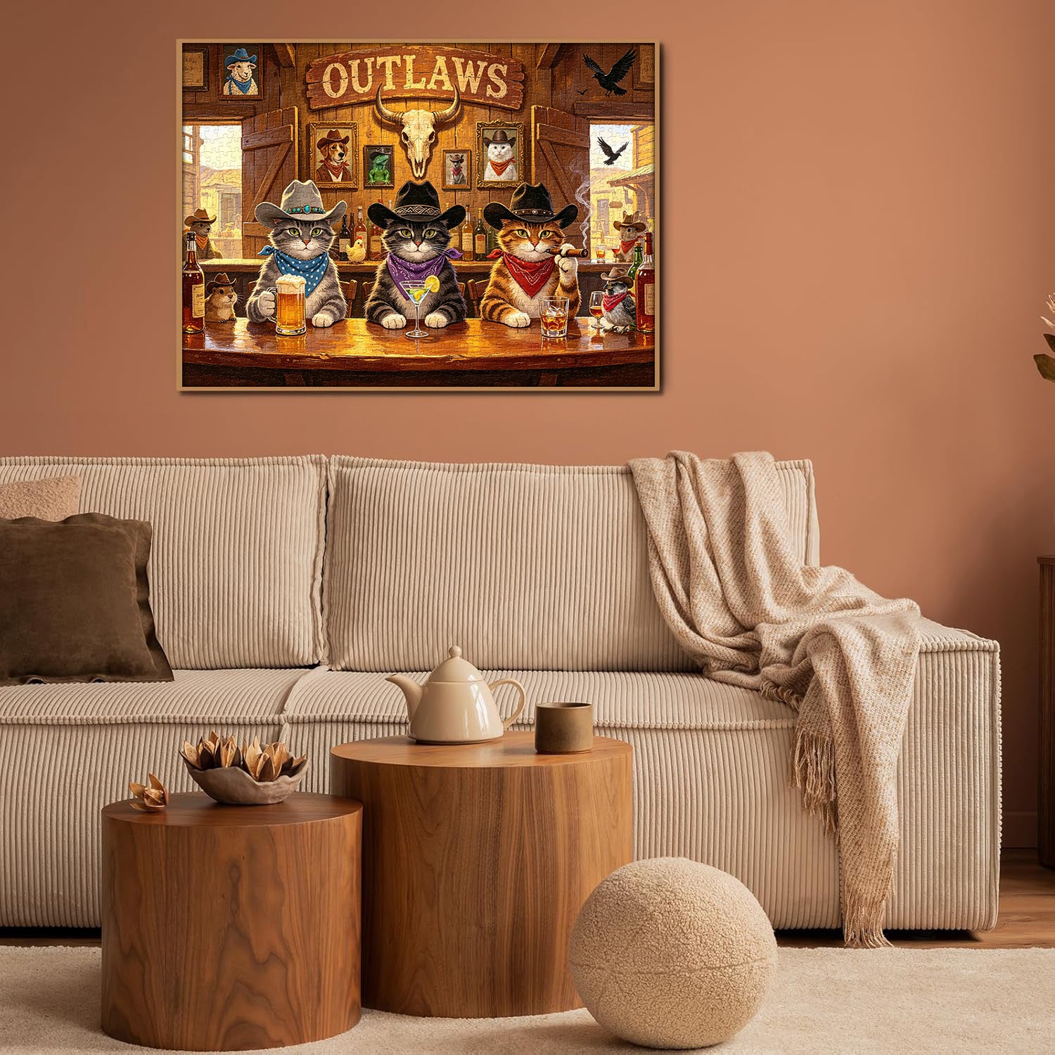 Saloon Kitties Puzzle 1000 Teile