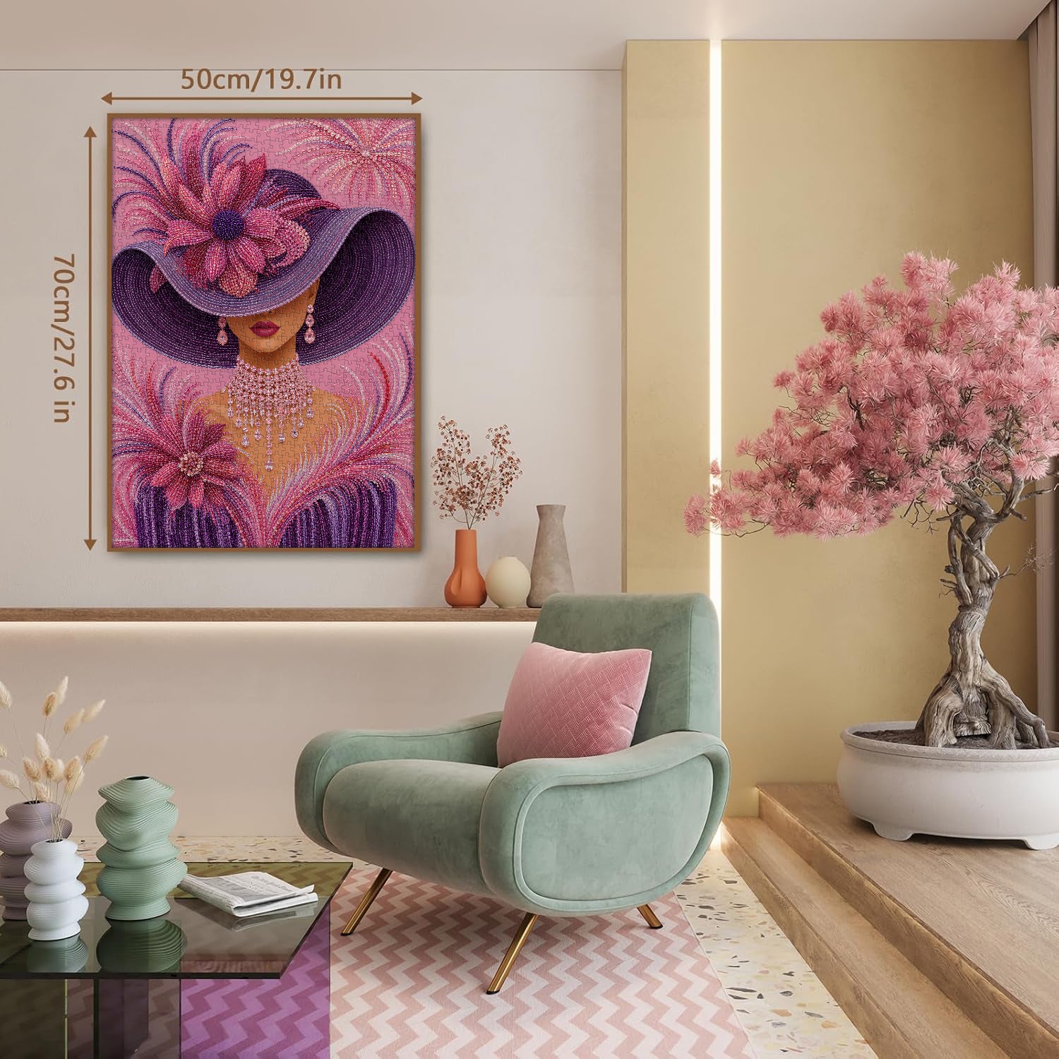 Roseate Muse Jigsaw Puzzle 1000 Pieces