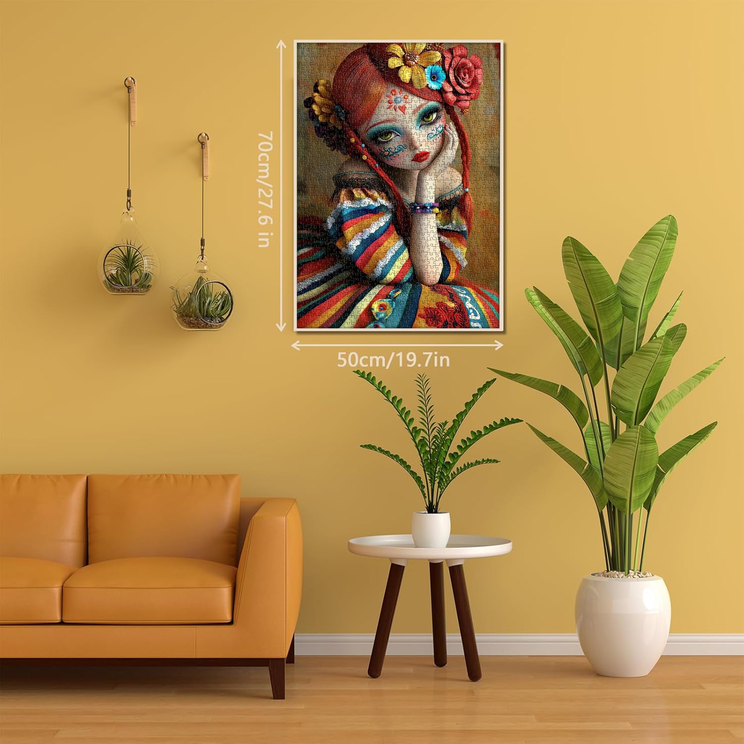 Retro-Ethnizitäts-Schönheits-Puzzle 1000 Teile