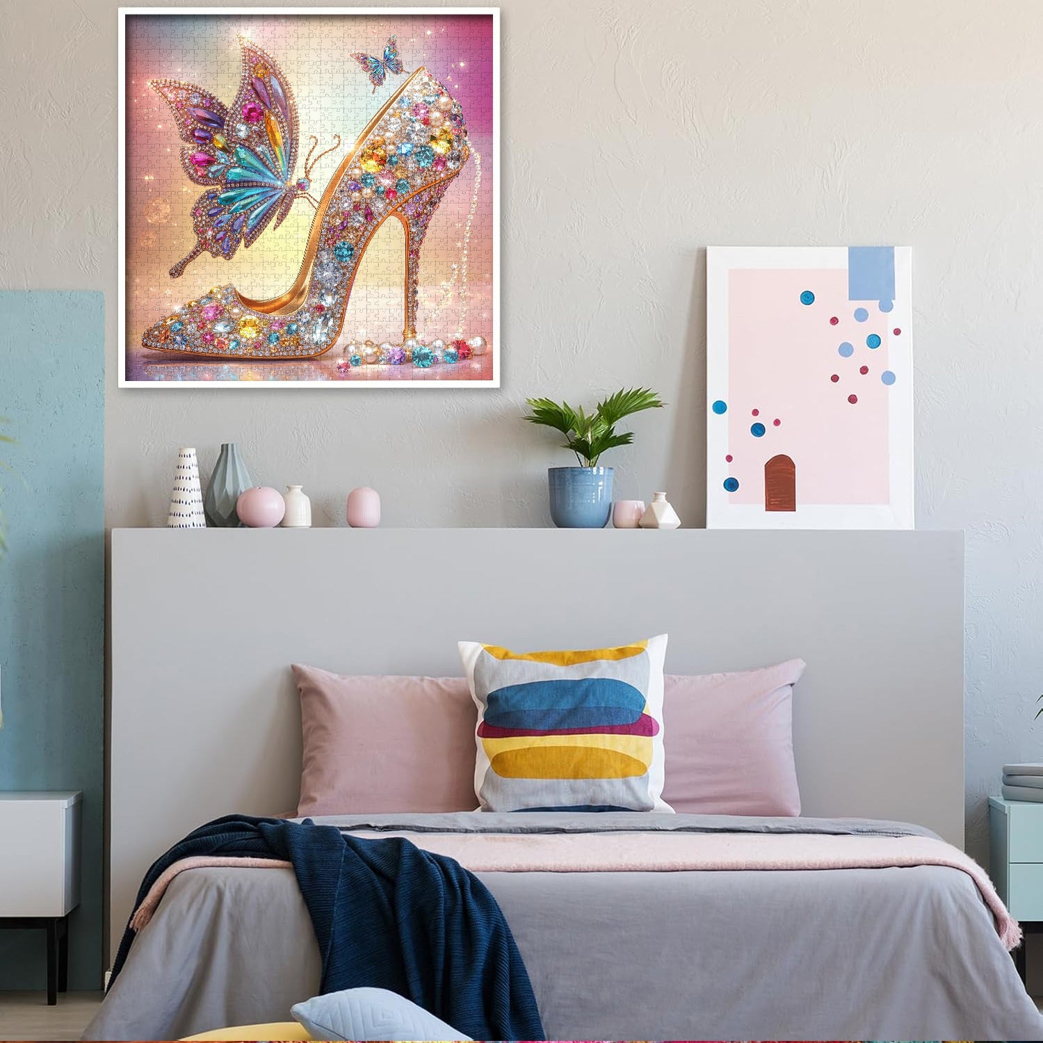 Aurora Butterfly Heel Jigsaw Puzzle 1000 Pieces