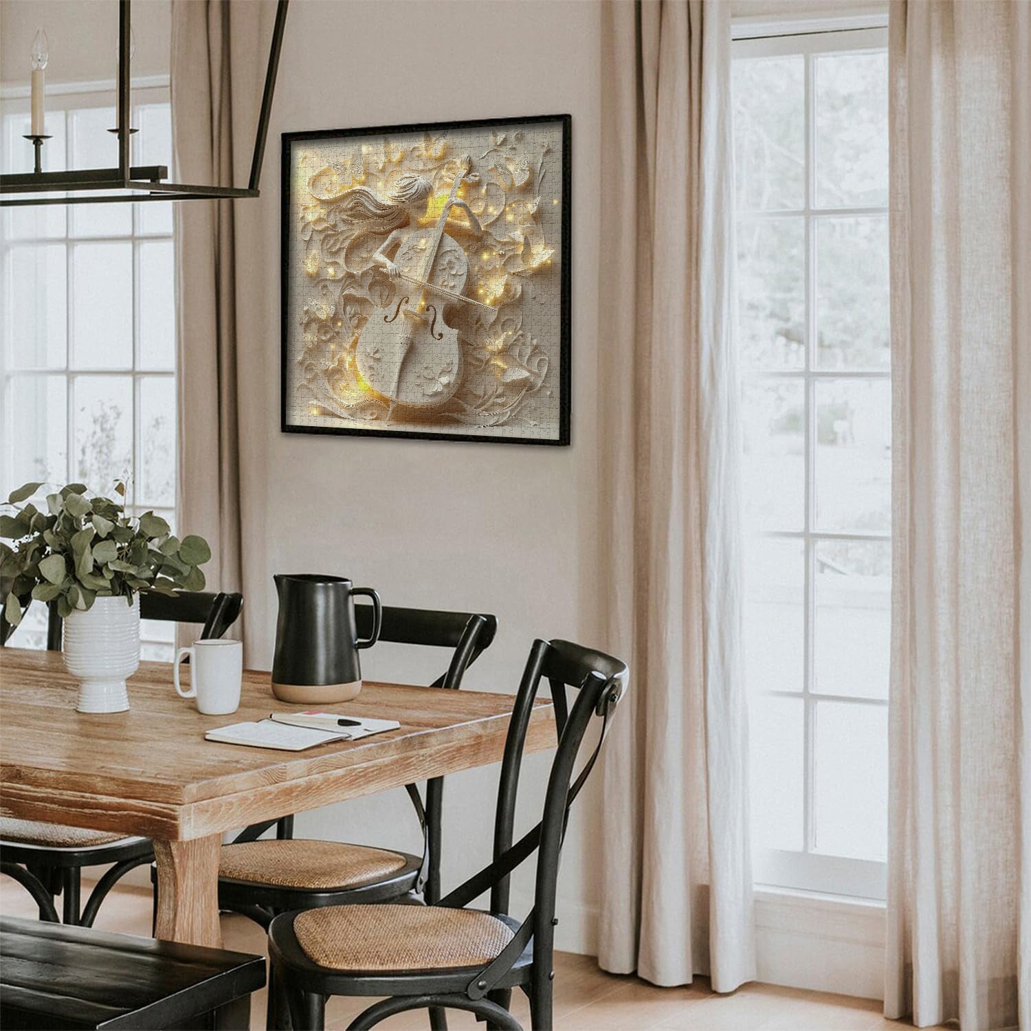 Paper Butterfly Melody Jigsaw Puzzle 1000 Pieces