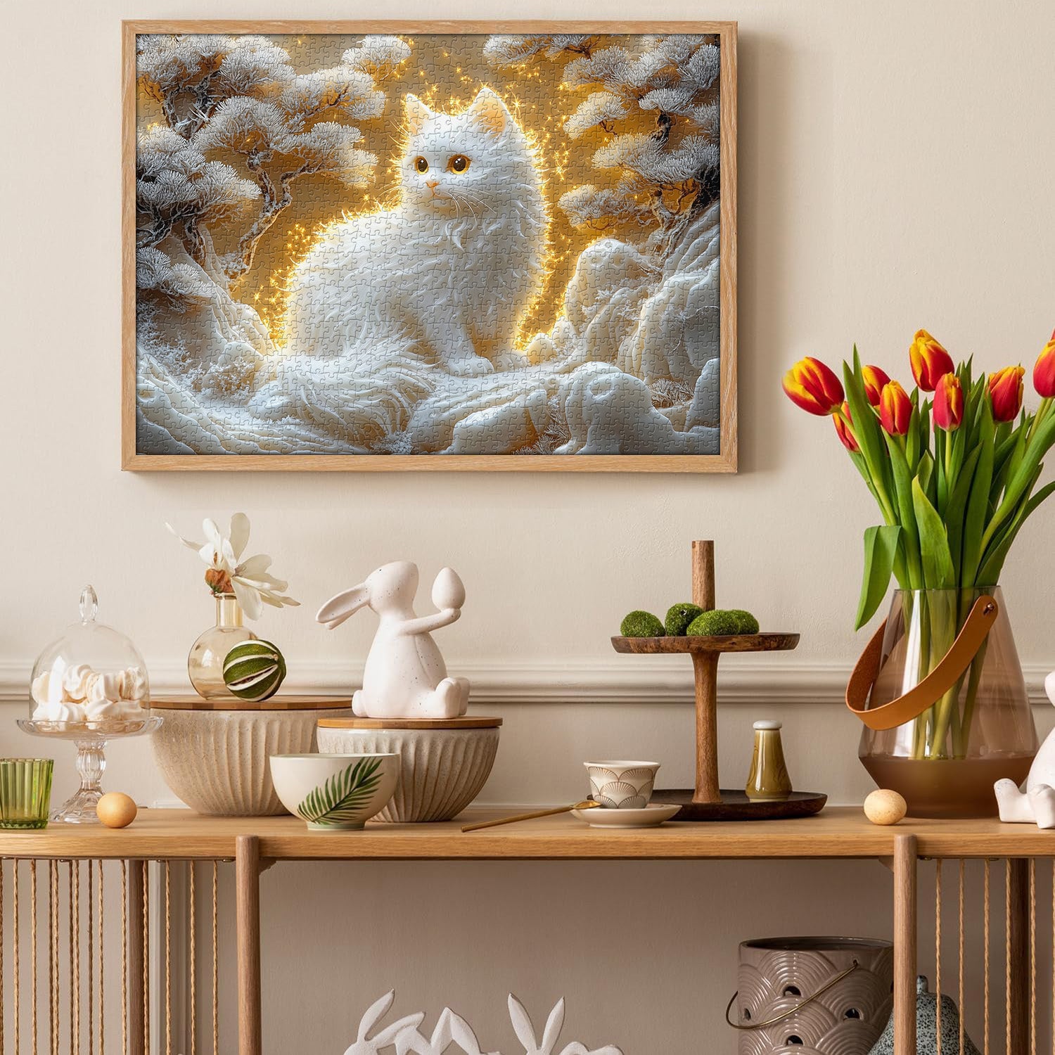 Jade & Whiskers Jigsaw Puzzle 1000 Pieces