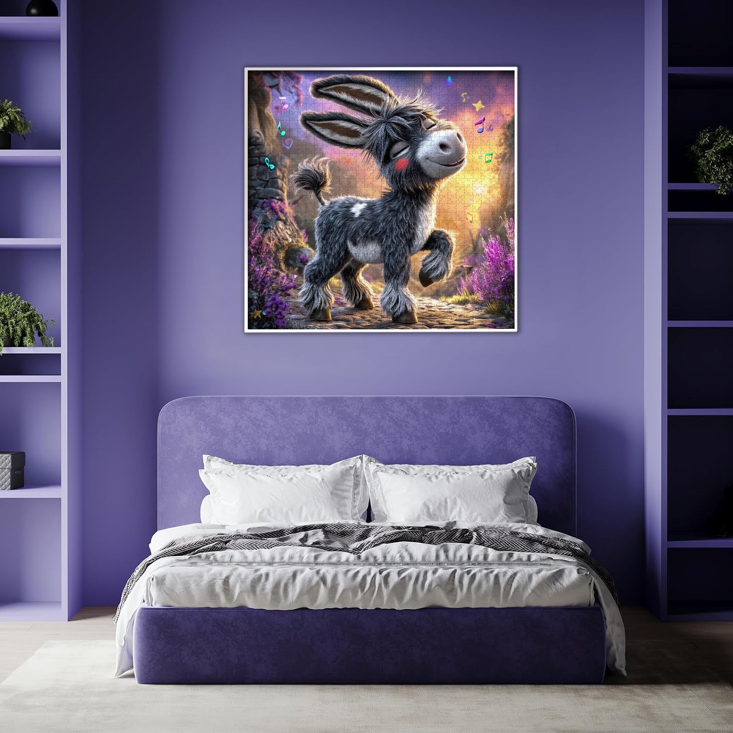 Joyful Melody Donkey Jigsaw Puzzle 1000 Pieces