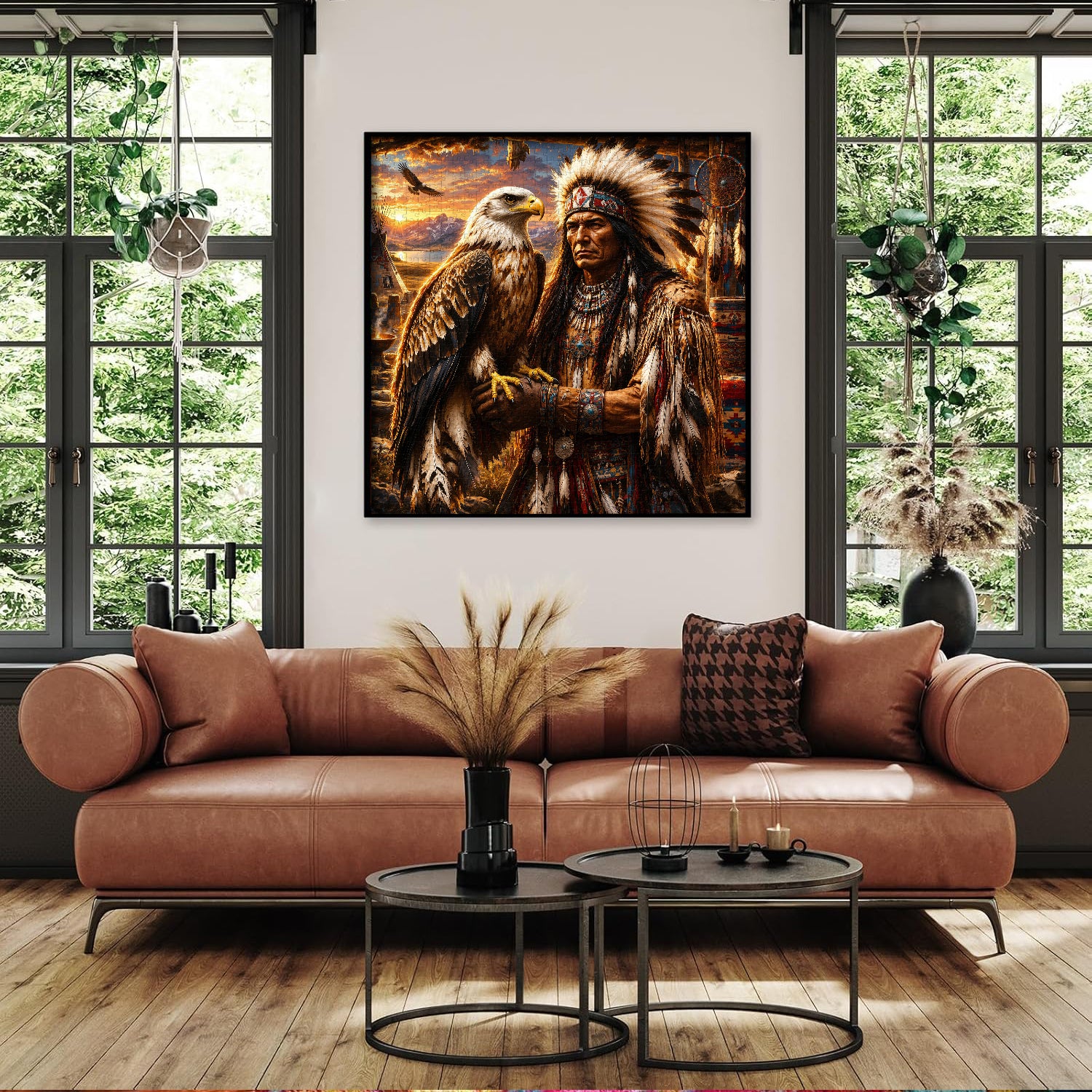 Tribal Spirit Eagle Puzzle 1000 Teile