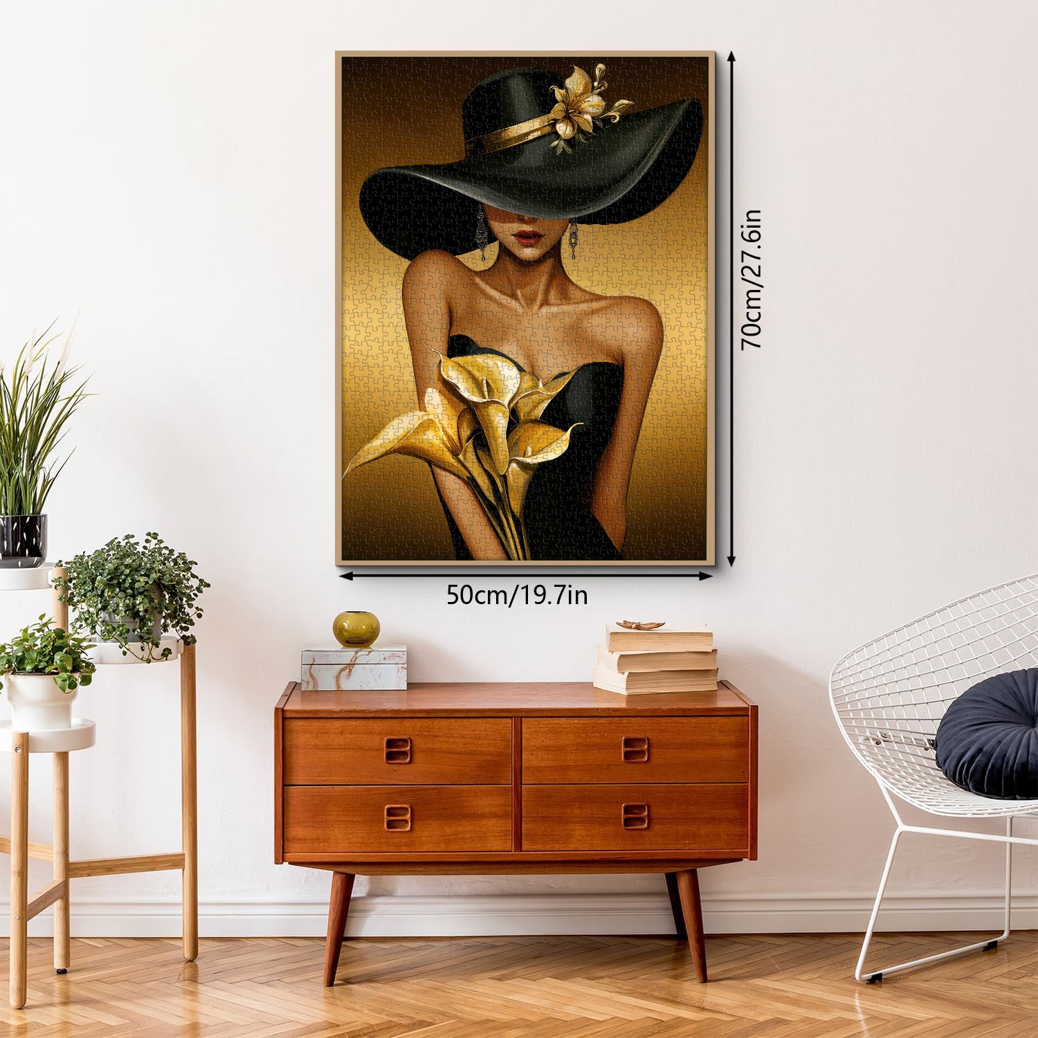 Golden Beauty Jigsaw Puzzle 1000 Pieces