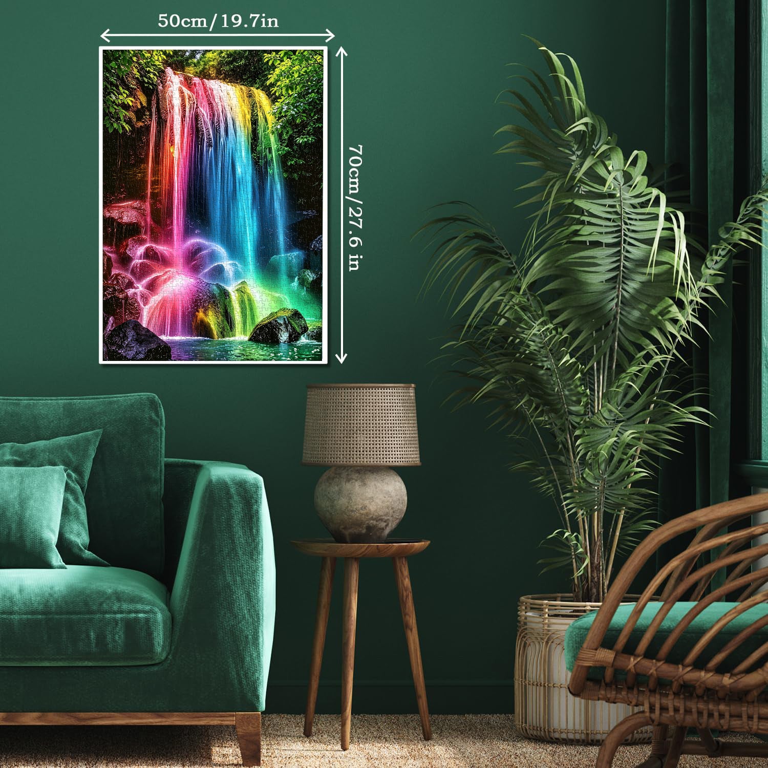 Neon Wildwood Stream Puzzle 1000 Teile