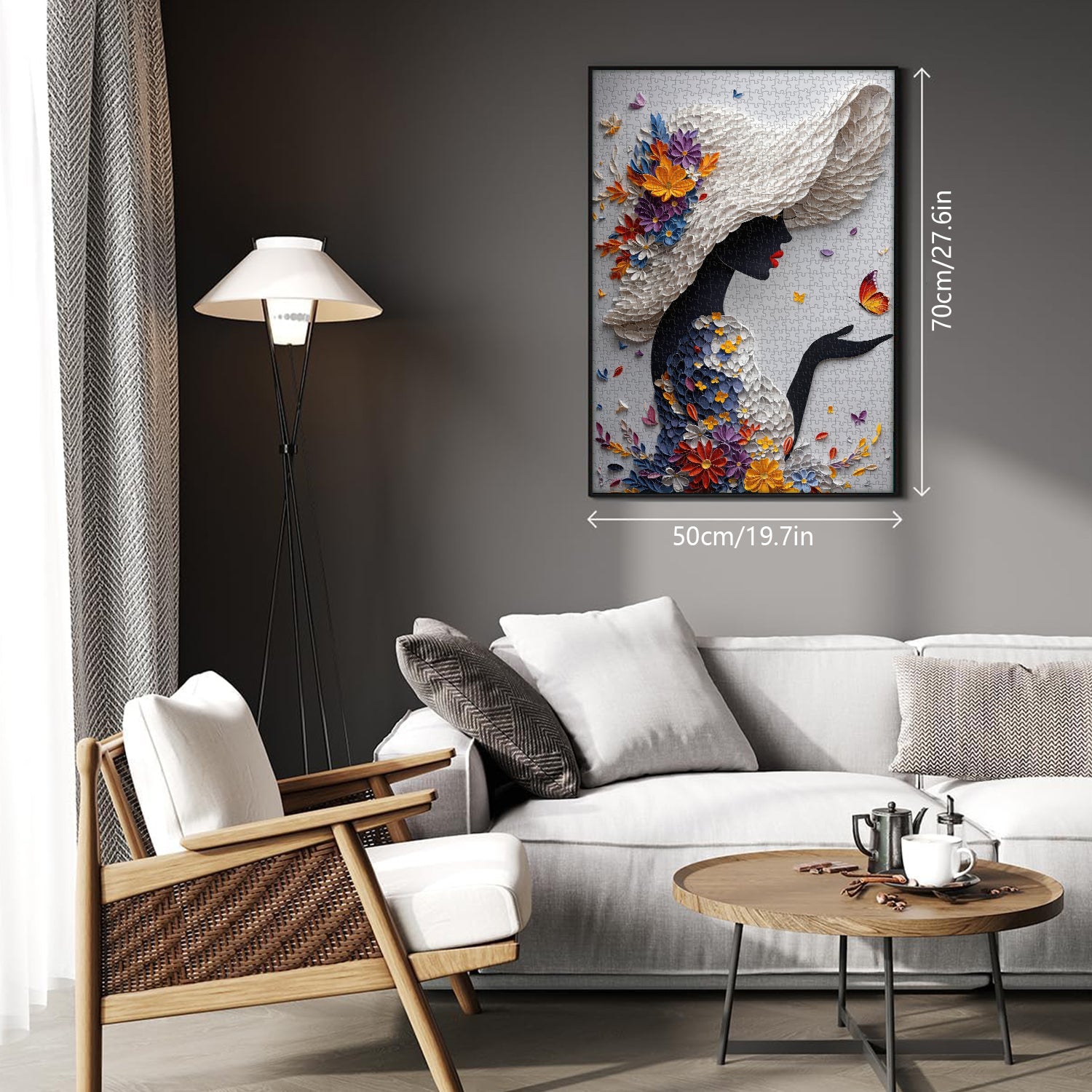 Schmetterlingsflüstern Puzzle 1000 Teile