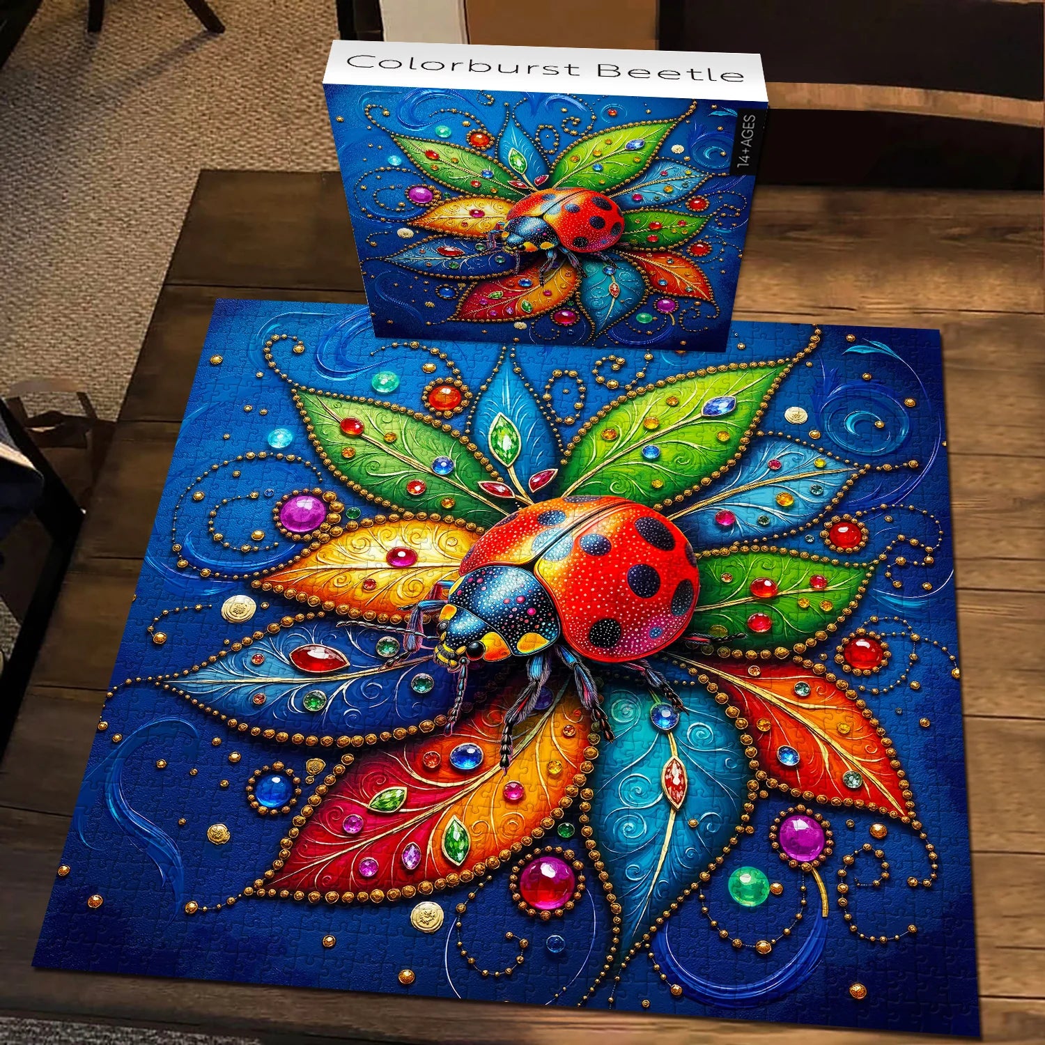 Colorburst Beetle Puzzle 1000 Teile
