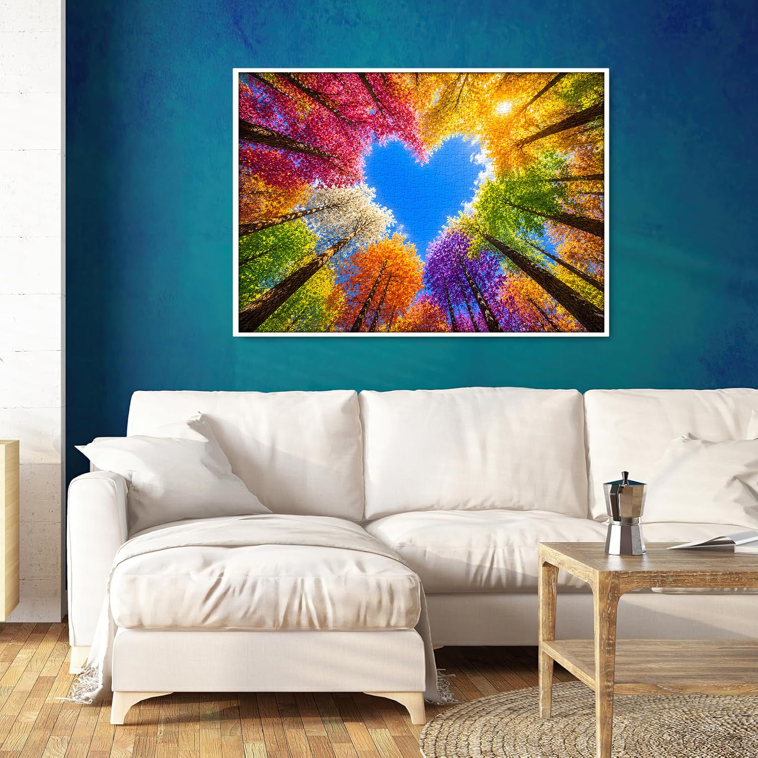 Regenbogenwald-Puzzle 1000 Teile