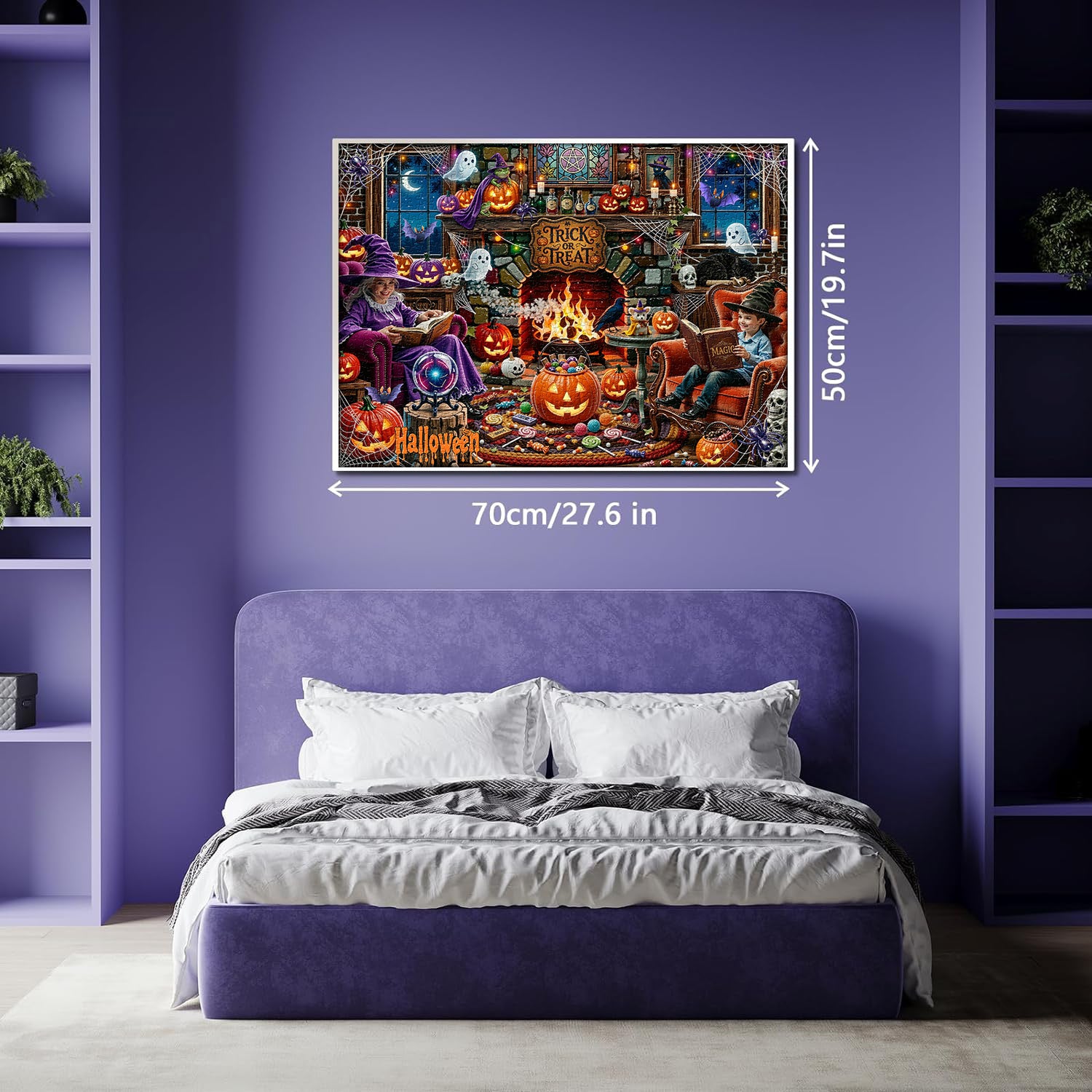 Halloween Hearth Jigsaw Puzzle 1000 Pieces