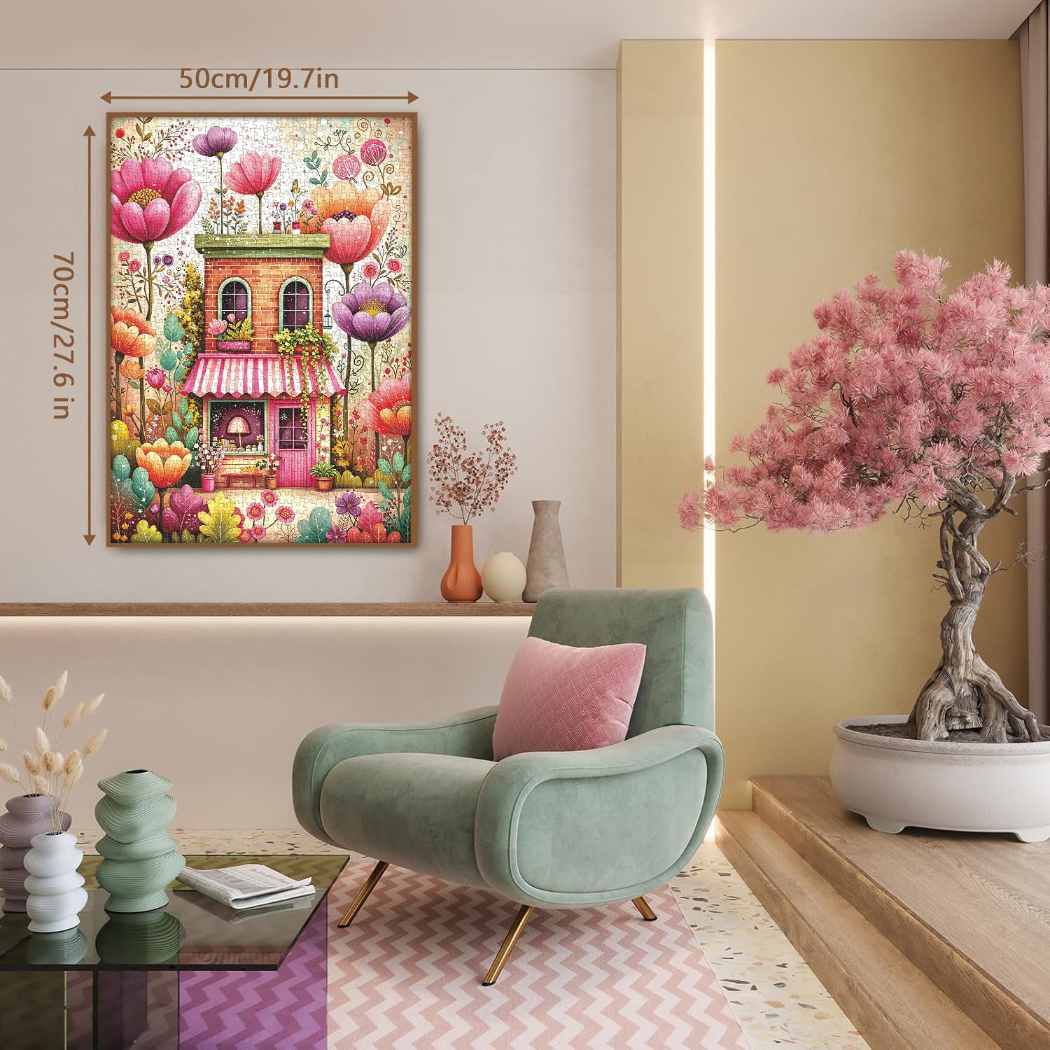 Floral Bliss Jigsaw Puzzle 1000 Pieces