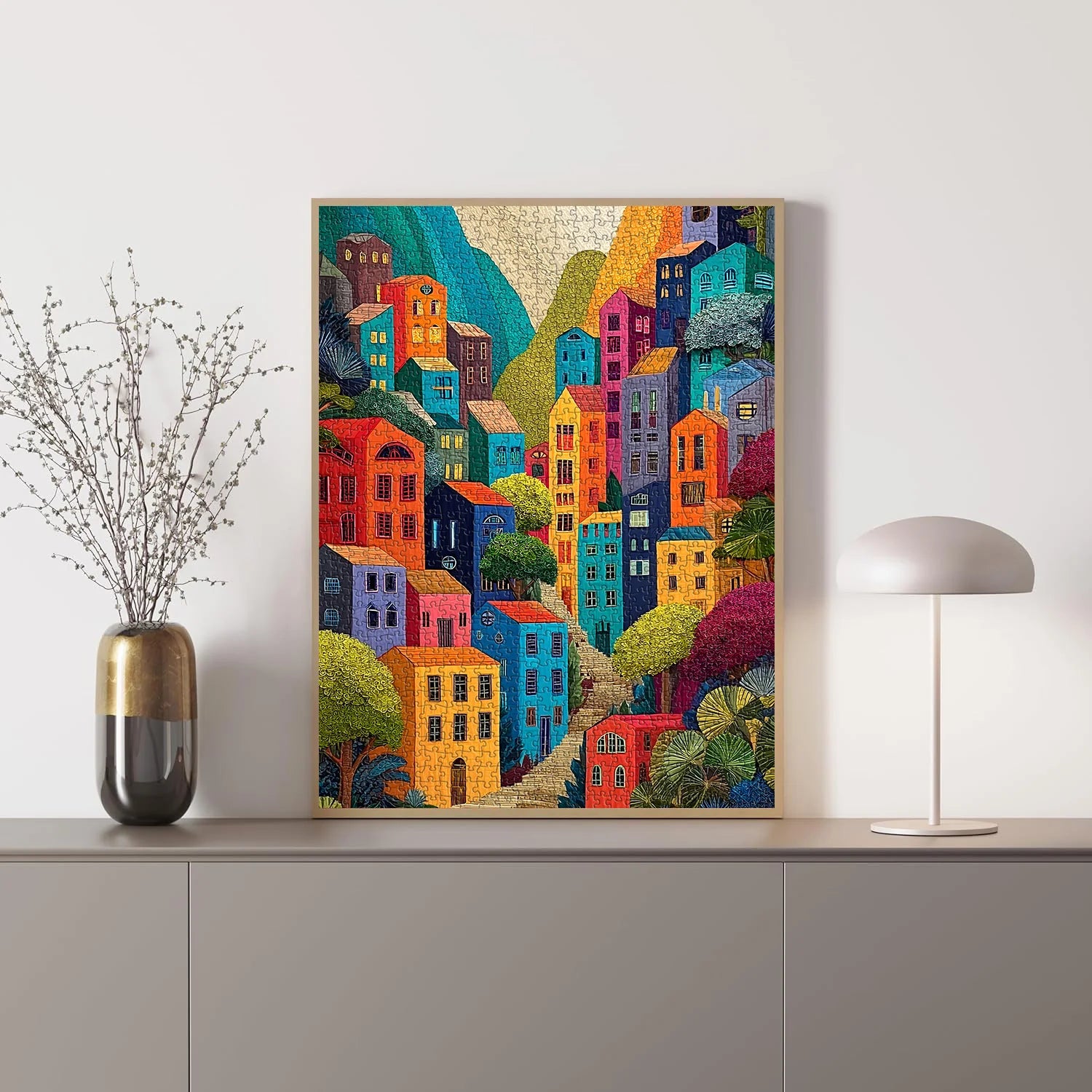 Mountain Palette Jigsaw Puzzle 1000 Pieces