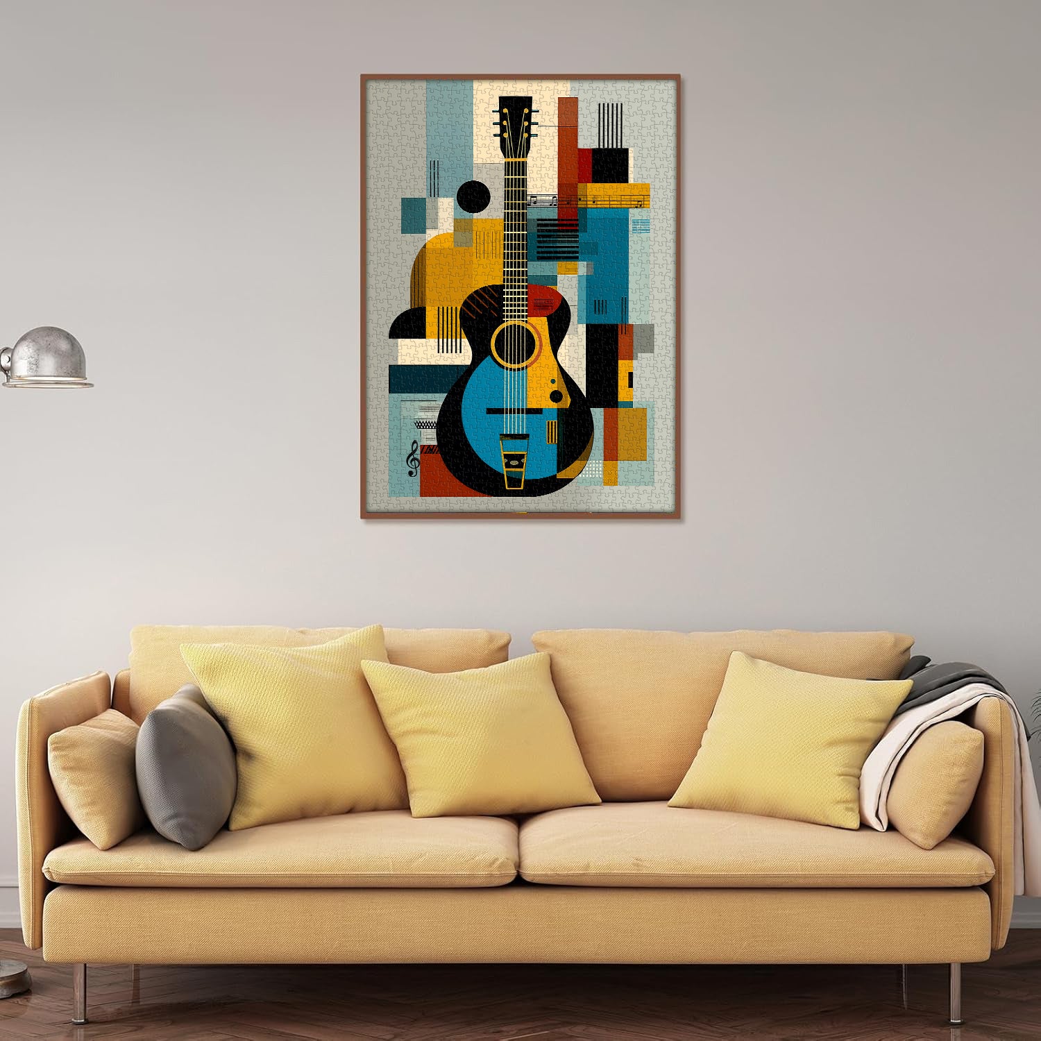 Modern Art Guitar Jigsaw Puzzle 1000 Pieces