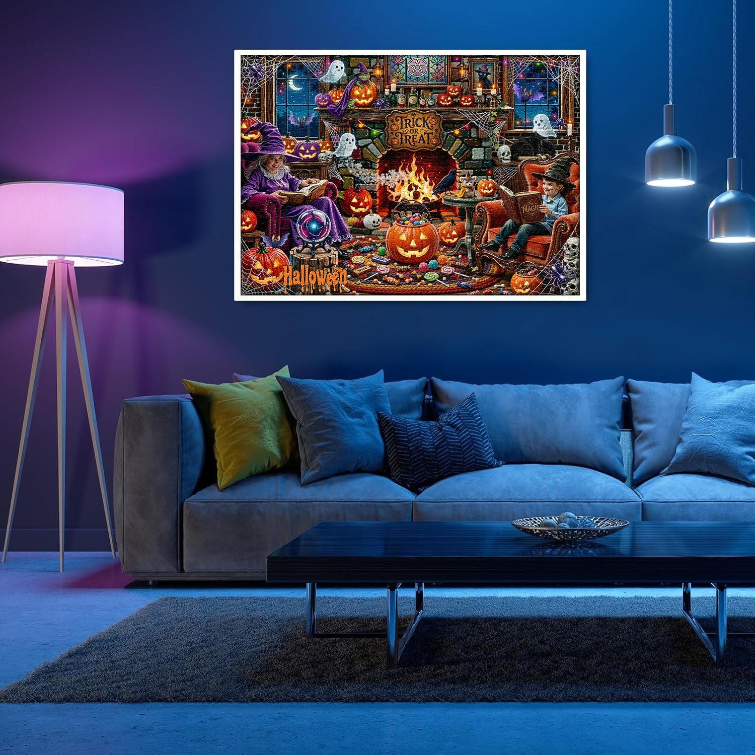 Halloween Hearth Jigsaw Puzzle 1000 Pieces
