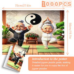 Tai Chi Couple Jigsaw Puzzle 1000 Pieces