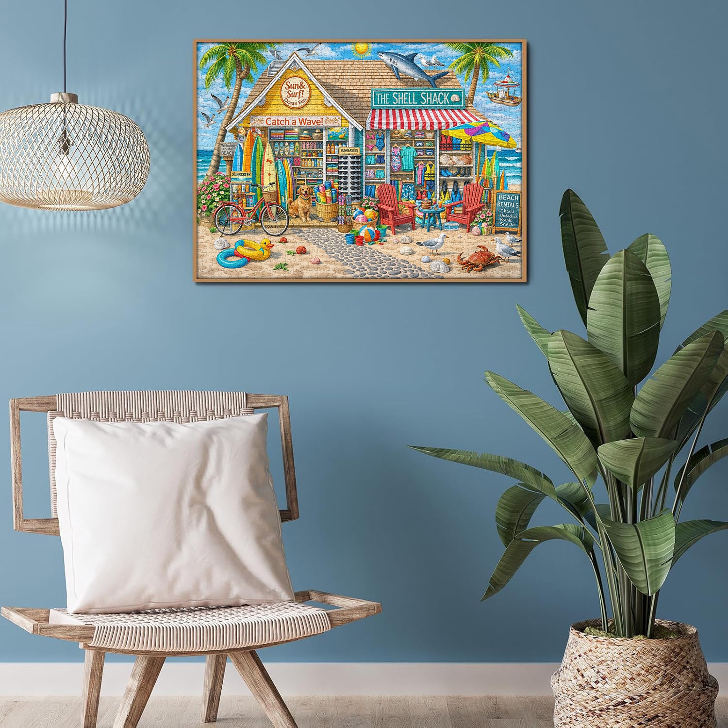 Shoreline Shop Jigsaw Puzzle 1000 Pieces