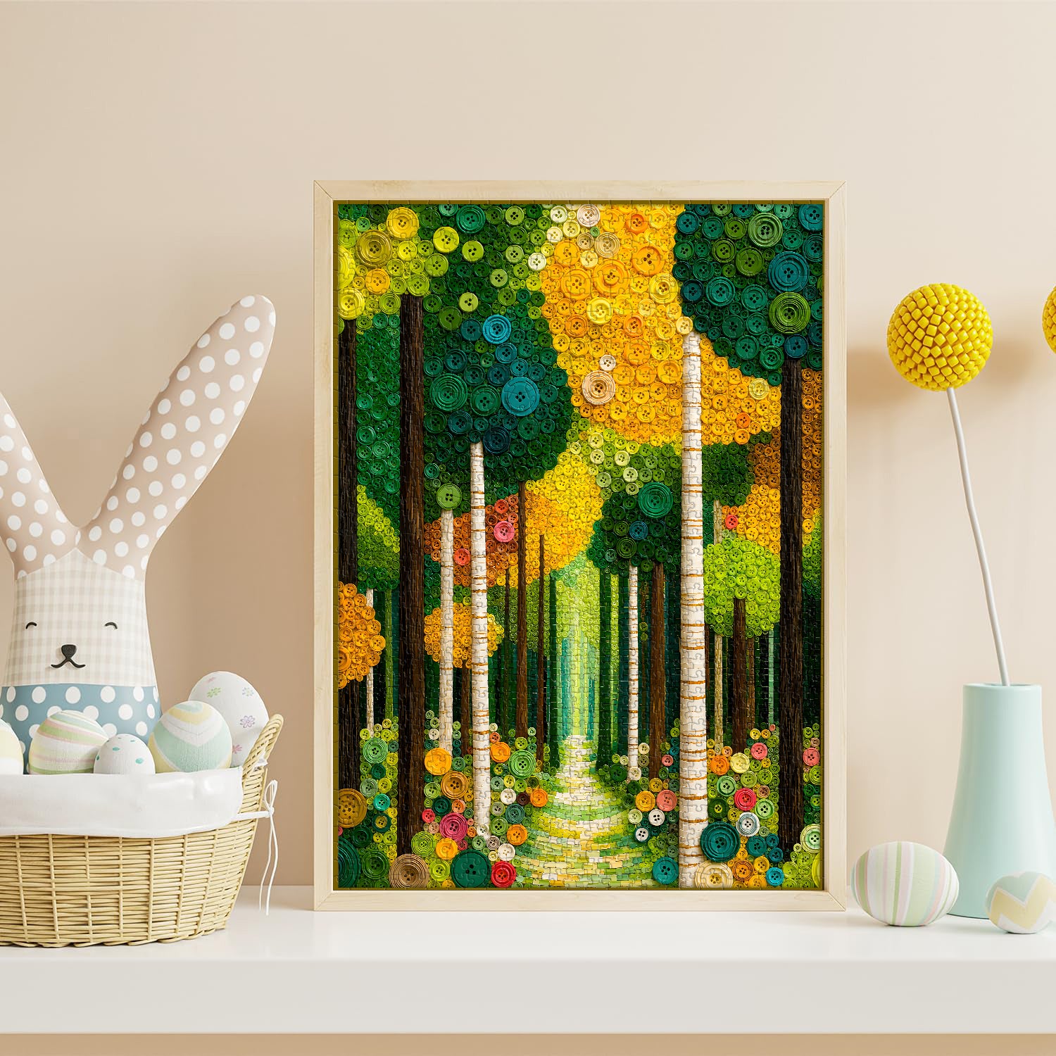 Sunlit Path Jigsaw Puzzle 1000 Pieces