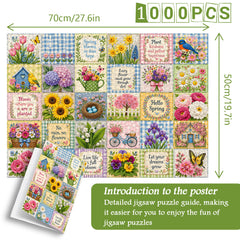 Hallo Frühling Puzzle 1000 Teile