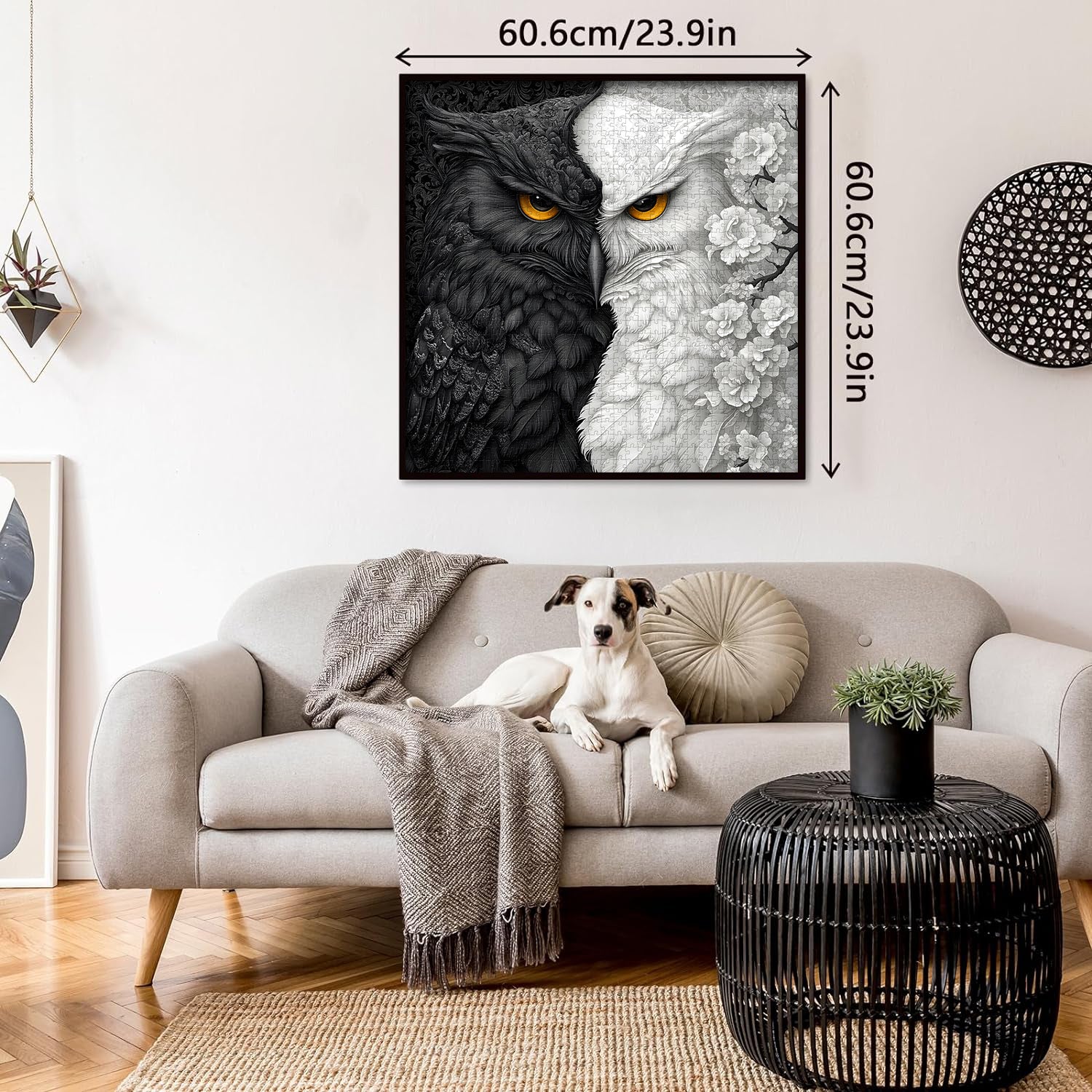 Yin Yang Eule Puzzle 1000 Teile