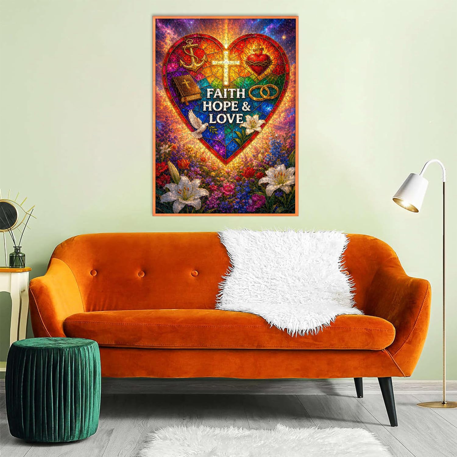 Herz des Glaubens Puzzle 1000 Teile