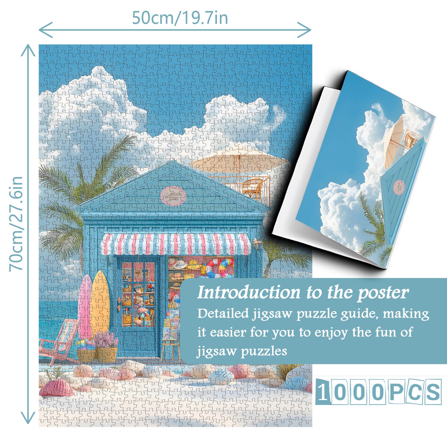 Seaside Serenity Jigsaw Puzzle 1000 Pieces