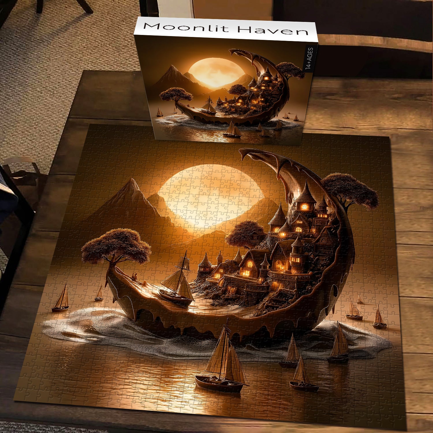 Moonlit Haven Jigsaw Puzzle 1000 Pieces