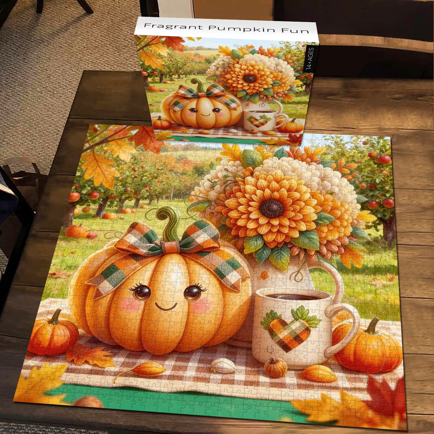 Fragrant Pumpkin Fun Jigsaw Puzzle 1000 Pieces