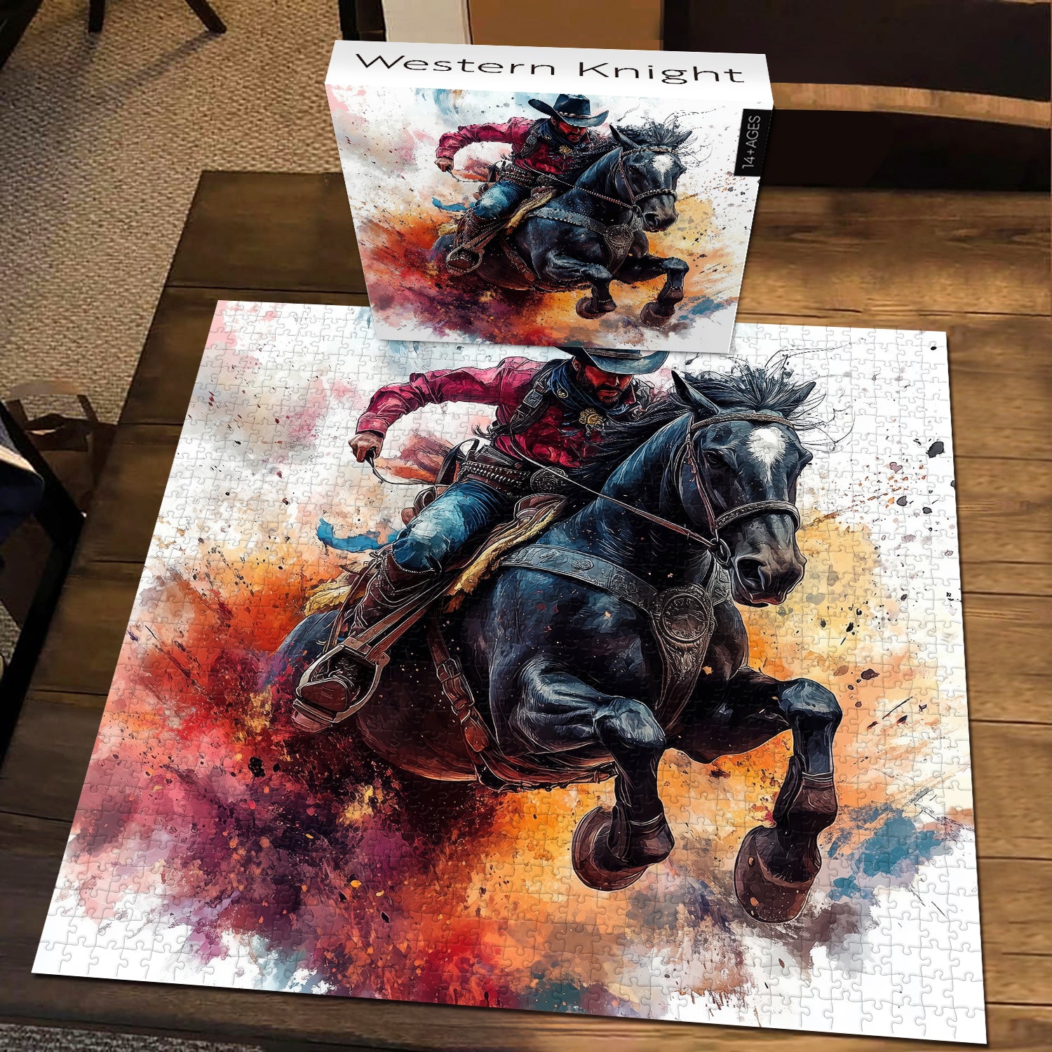 Western Knight Jigsaw Puzzle 1000 Pieces