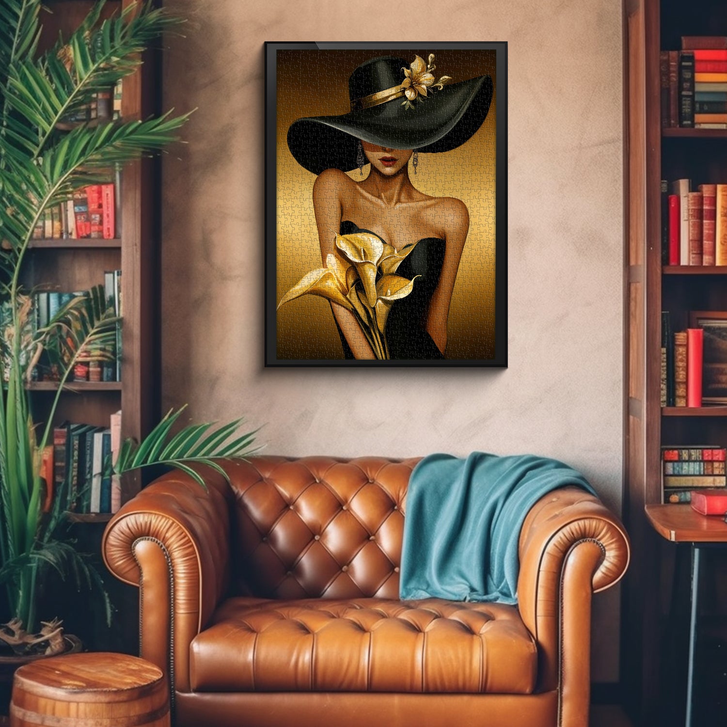 Golden Beauty Jigsaw Puzzle 1000 Pieces