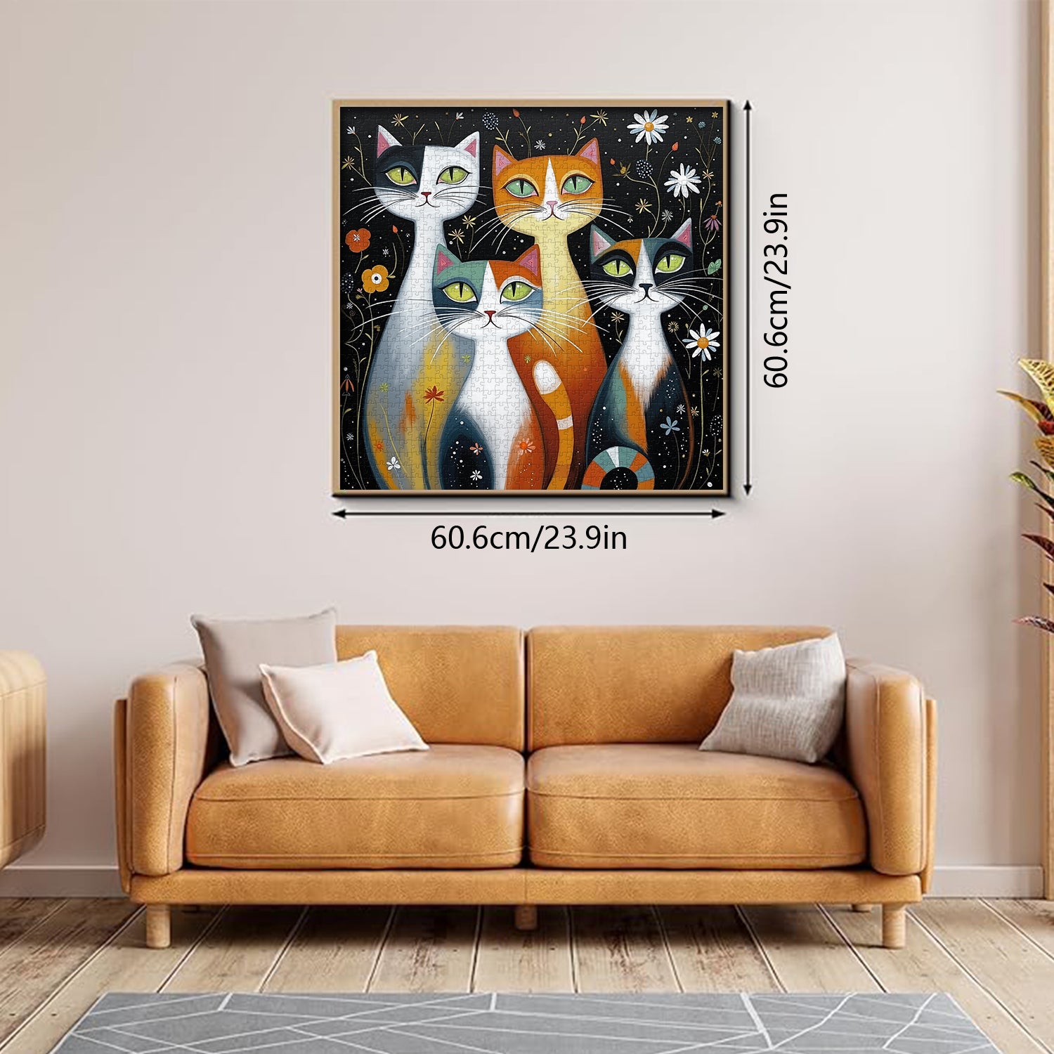 Garden Muse Cats Puzzle 1000 Teile