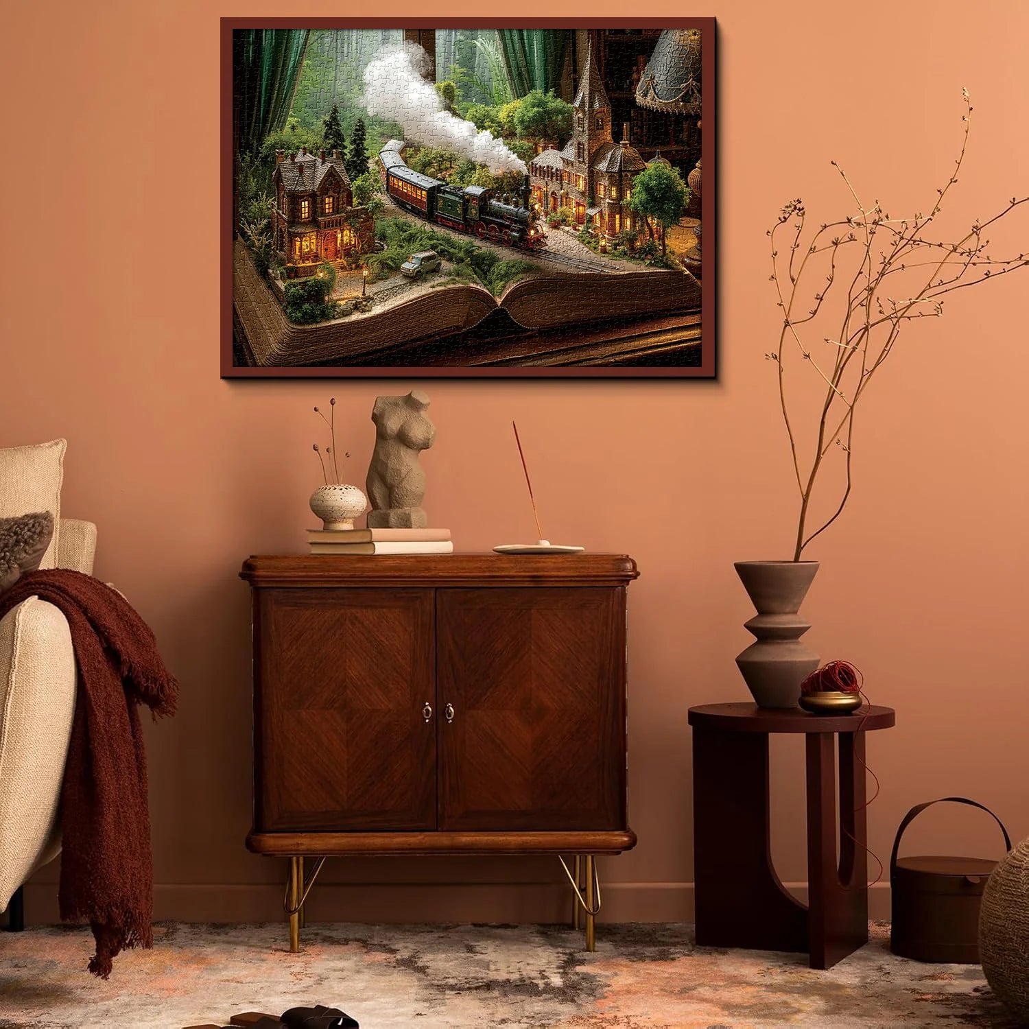 Durch die Seiten Puzzle 1000 Teile