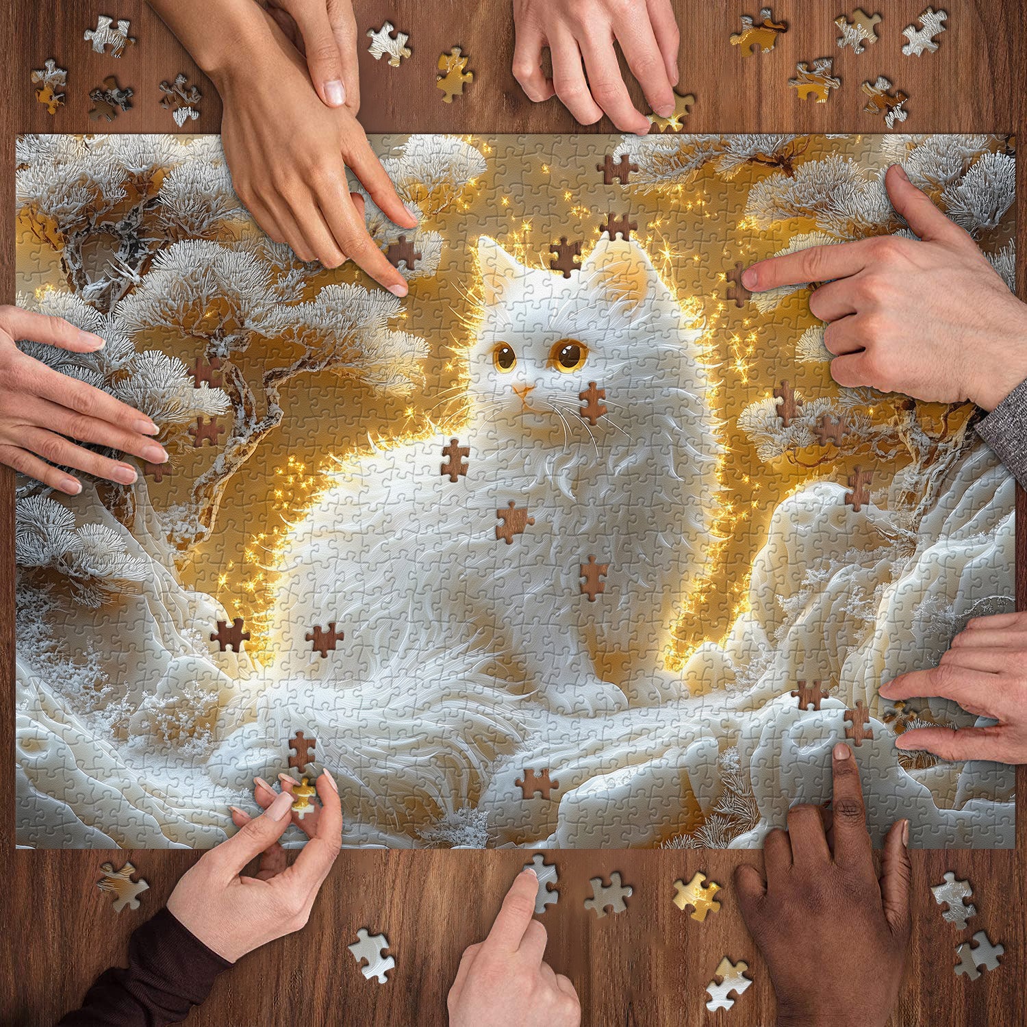 Jade & Whiskers Jigsaw Puzzle 1000 Pieces