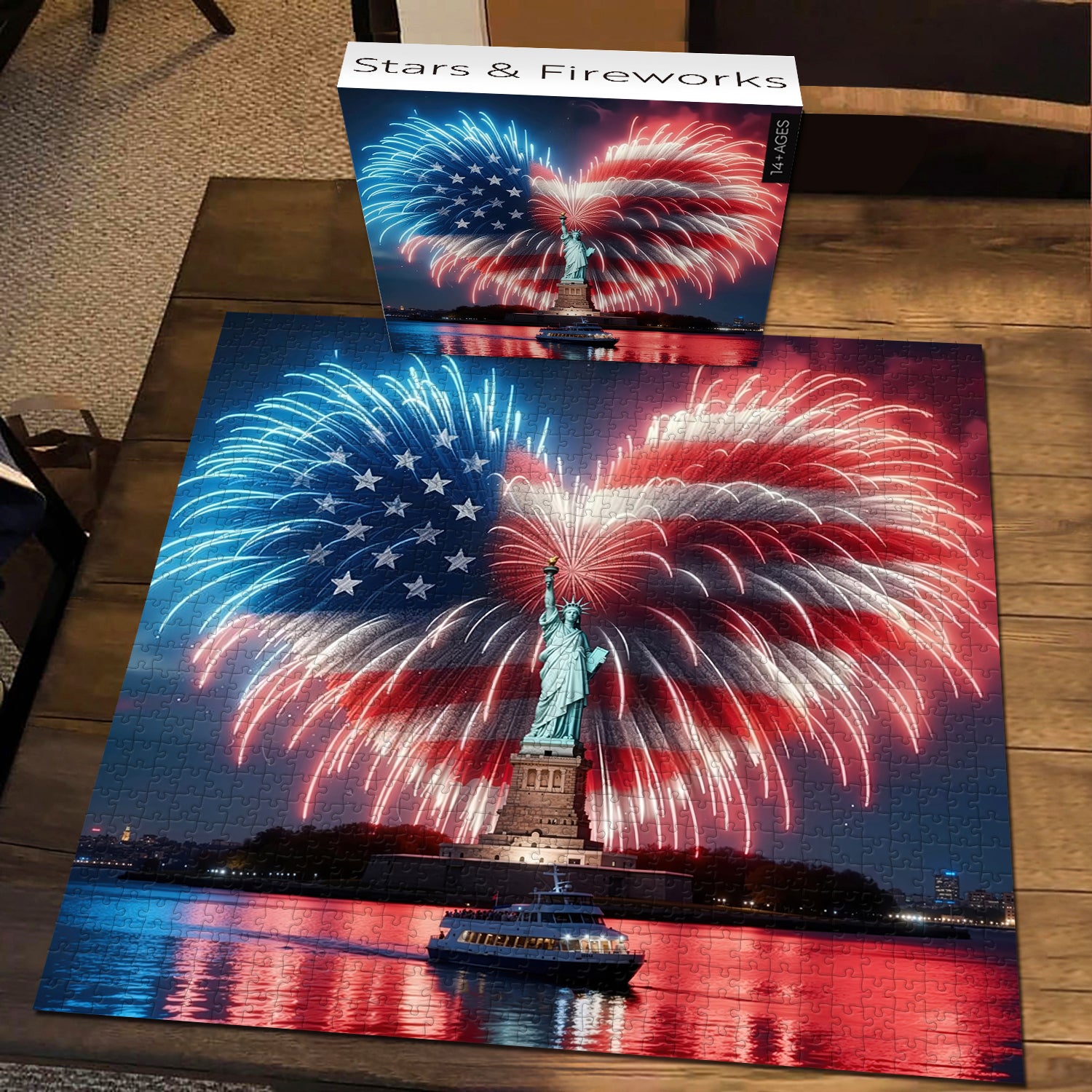 Sterne & Feuerwerk Puzzle 1000 Teile