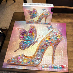 Aurora Butterfly Heel Jigsaw Puzzle 1000 Pieces