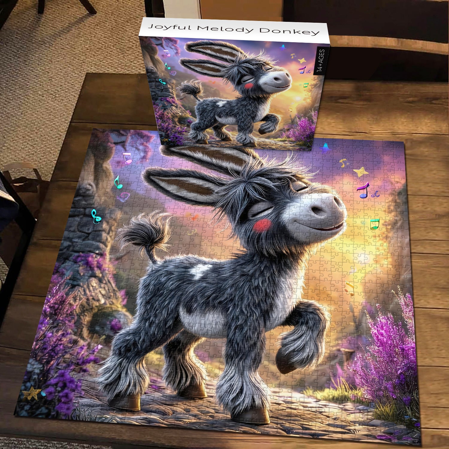 Joyful Melody Donkey Jigsaw Puzzle 1000 Pieces