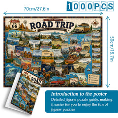 American Road Trip Puzzle 1000 Teile