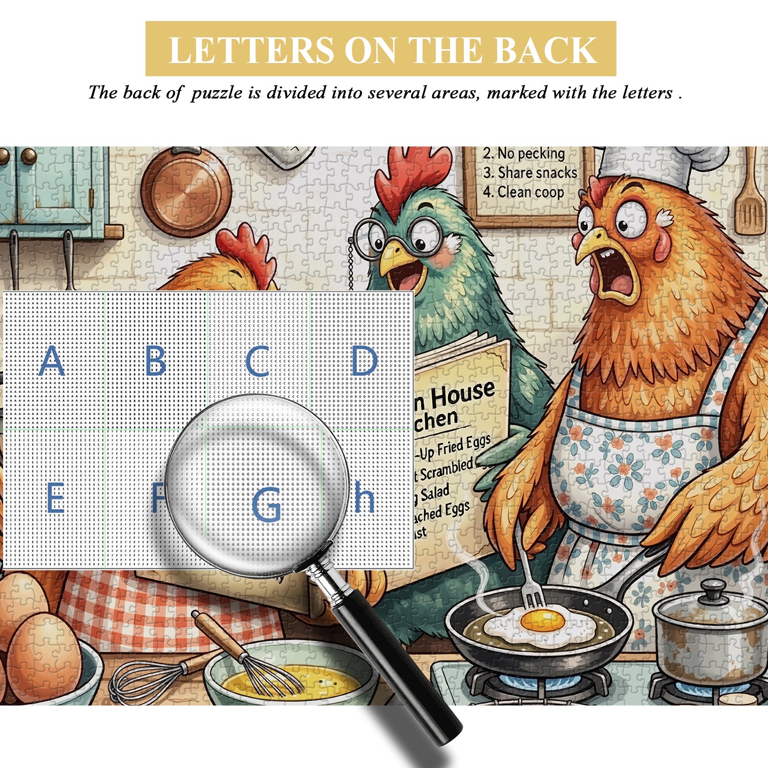 Cluck Cookery Puzzle 1000 Teile