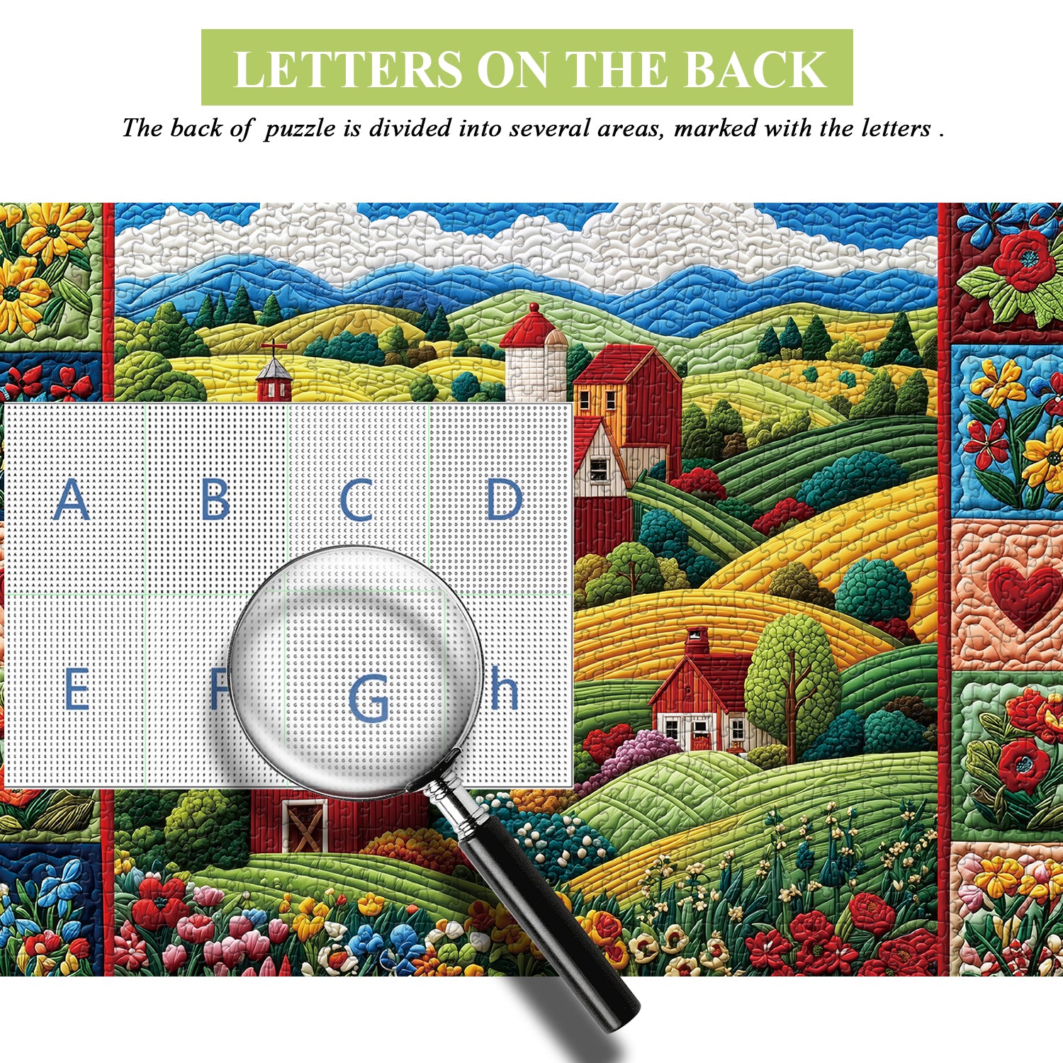 Quilted Homestead Puzzle 1000 Teile