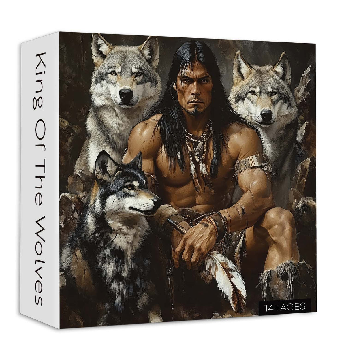 King Of The Wolves Jigsaw Puzzle 1000 Pieces