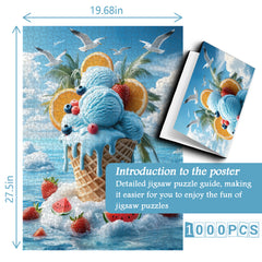 Beachside Ice Cream Jigsaw Puzzle 1000 Pieces