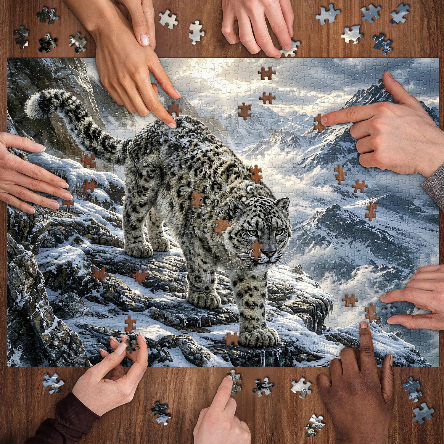 Ice Mountain Guardian Jigsaw Puzzle 1000 Pieces
