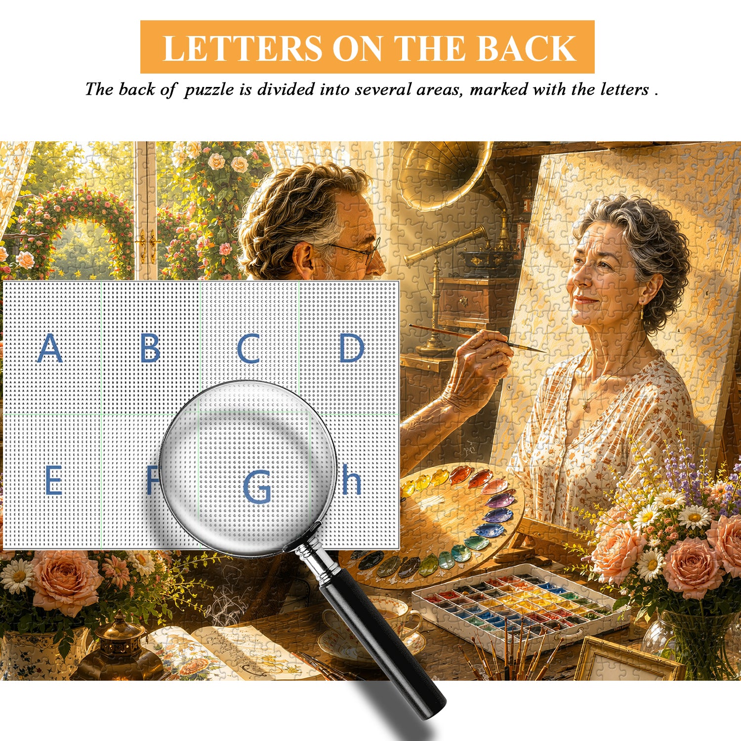 Window Art Romance Puzzle 1000 Teile