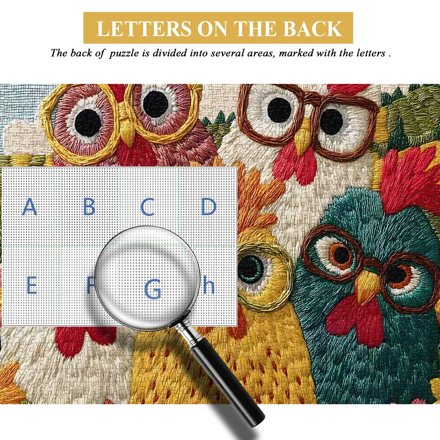 Chic Chickens Jigsaw Puzzle 1000 Pieces