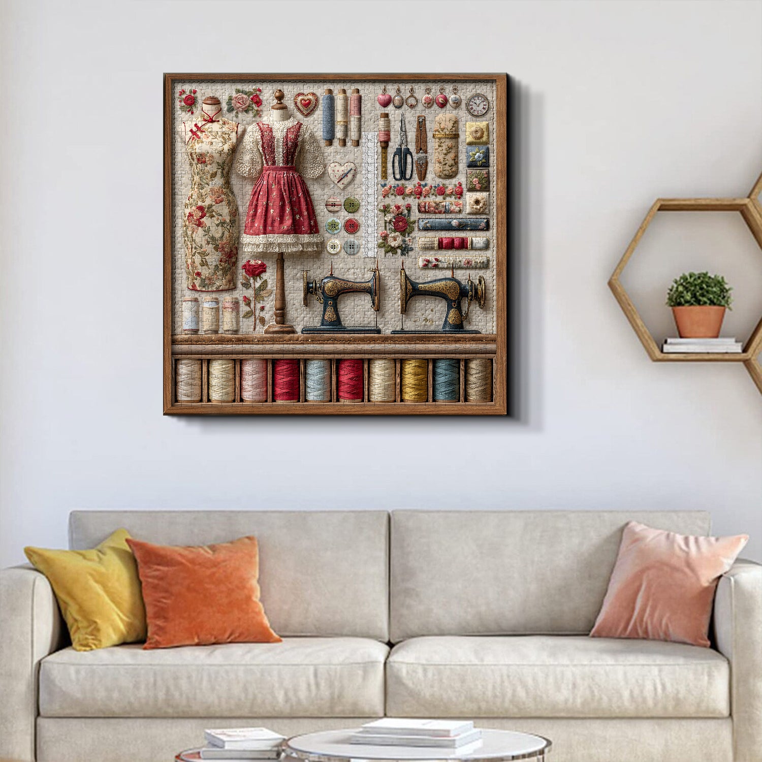 Schneiderschätze Puzzle 1000 Teile