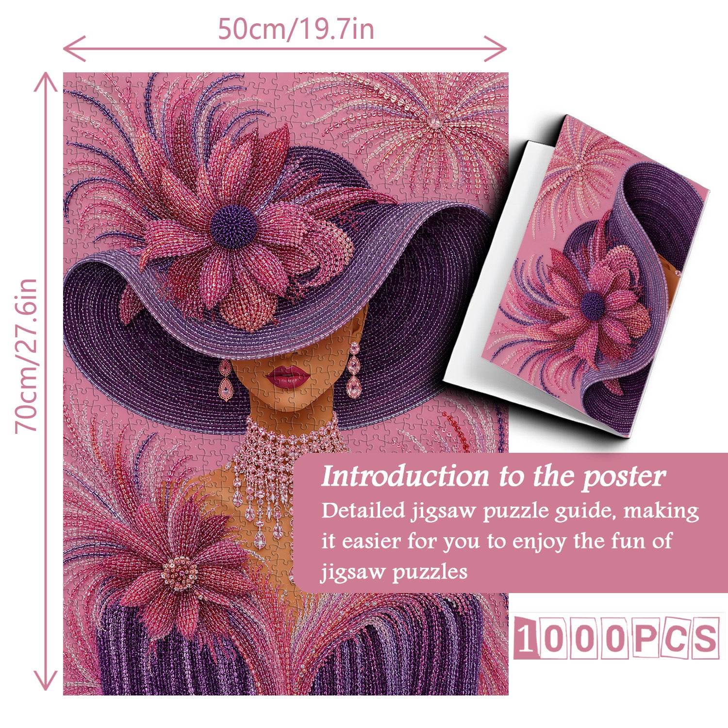 Roseate Muse Jigsaw Puzzle 1000 Pieces