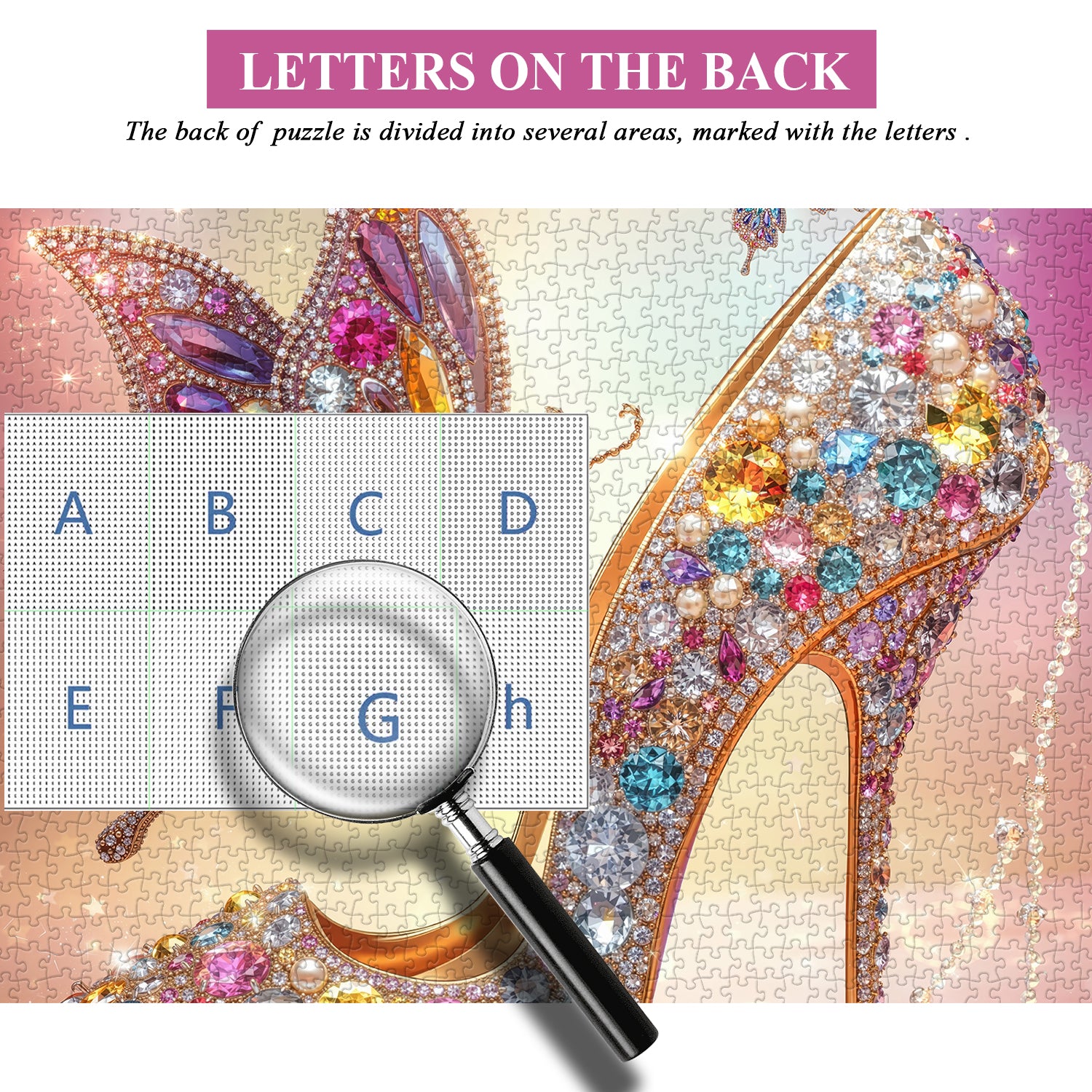 Aurora Butterfly Heel Jigsaw Puzzle 1000 Pieces