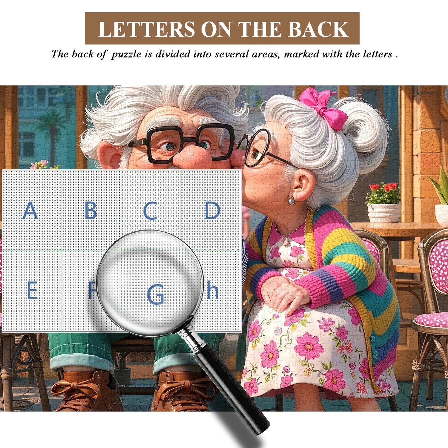 Sweet Café Kiss Puzzle 1000 Teile