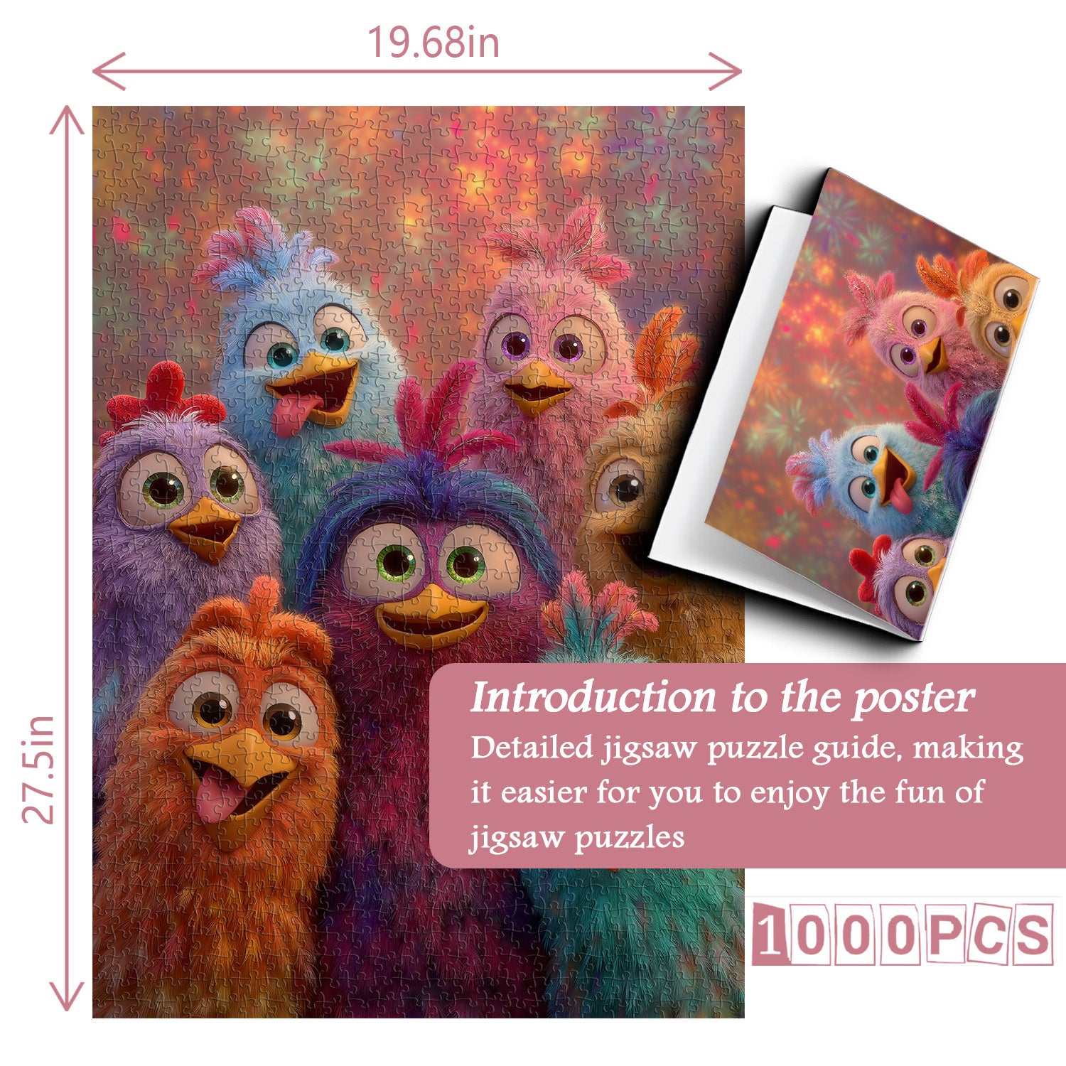 Blissful Fluffets Puzzle 1000 Teile