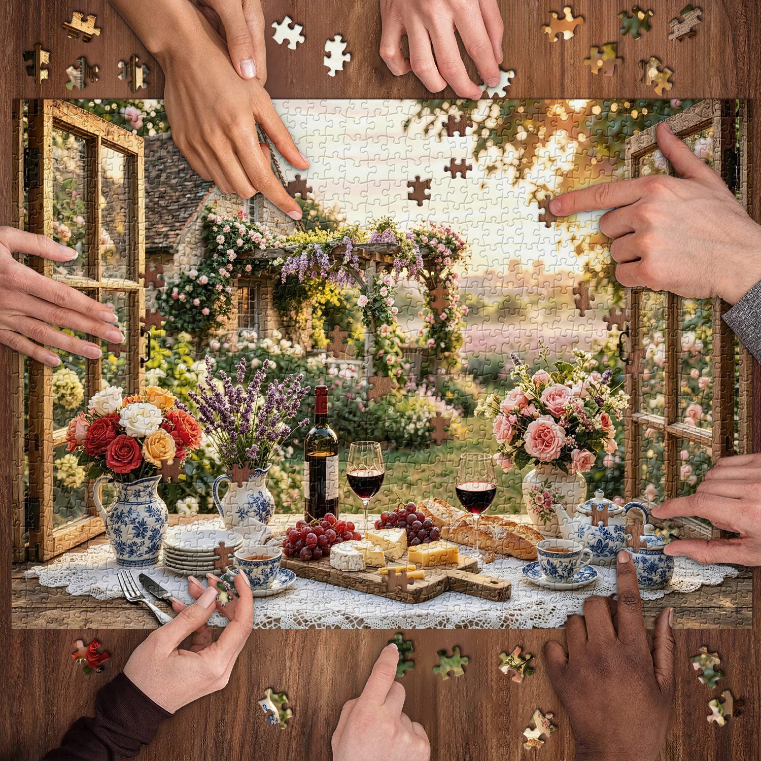 Whispers of a Summer Garden Jigsaw Puzzle 1000 Pieces