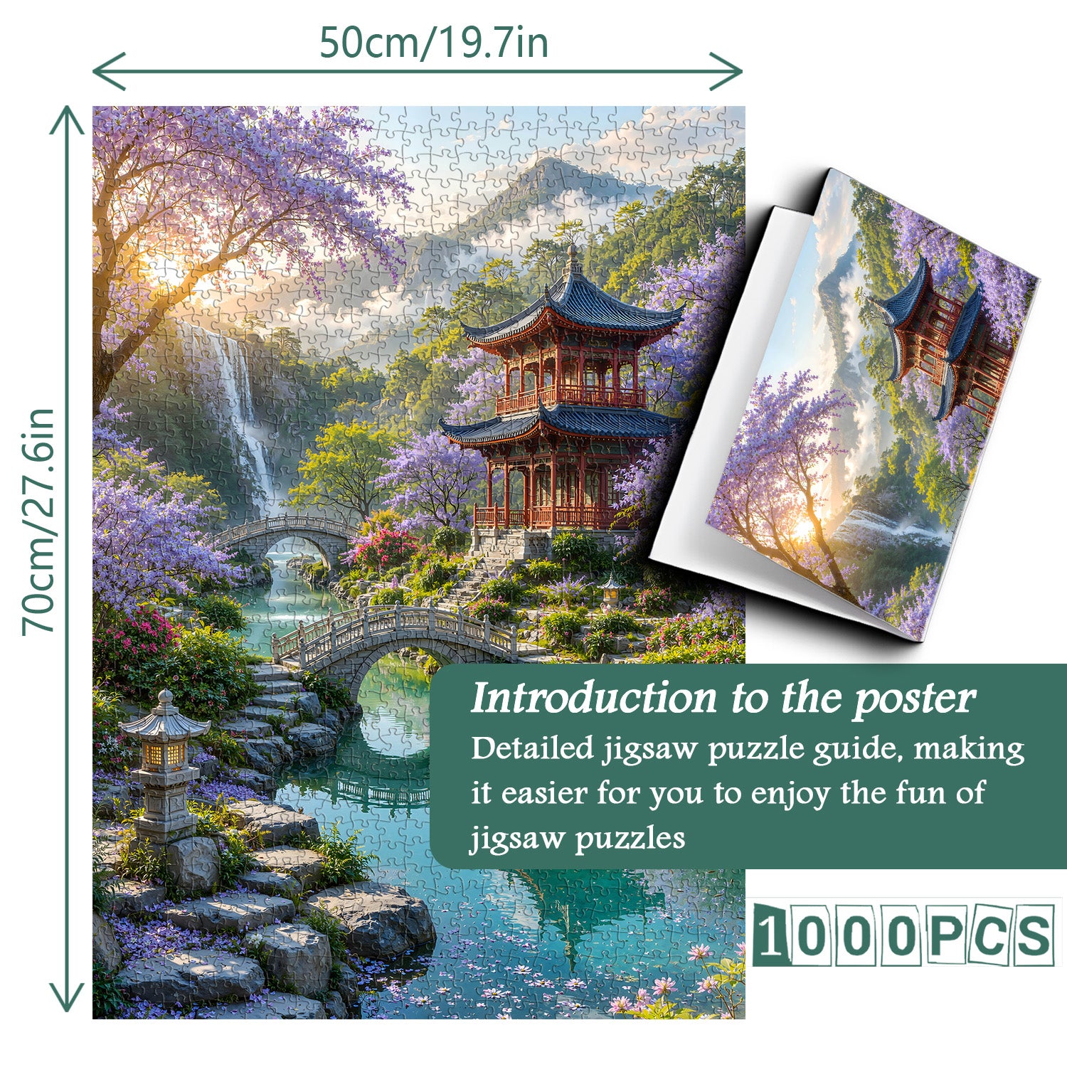 Blossom Paradise Jigsaw Puzzle 1000 Pieces